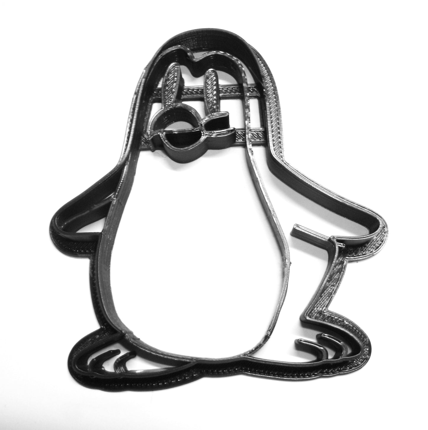 Penguin With Details Cartoon Birthday Cookie Cutter Made In USA PR379