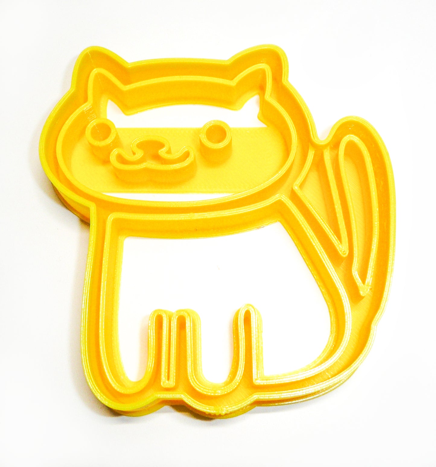 Japanese Maneki Neko Cat Lucky Fortune Special Occasion Cookie Cutter USA PR547