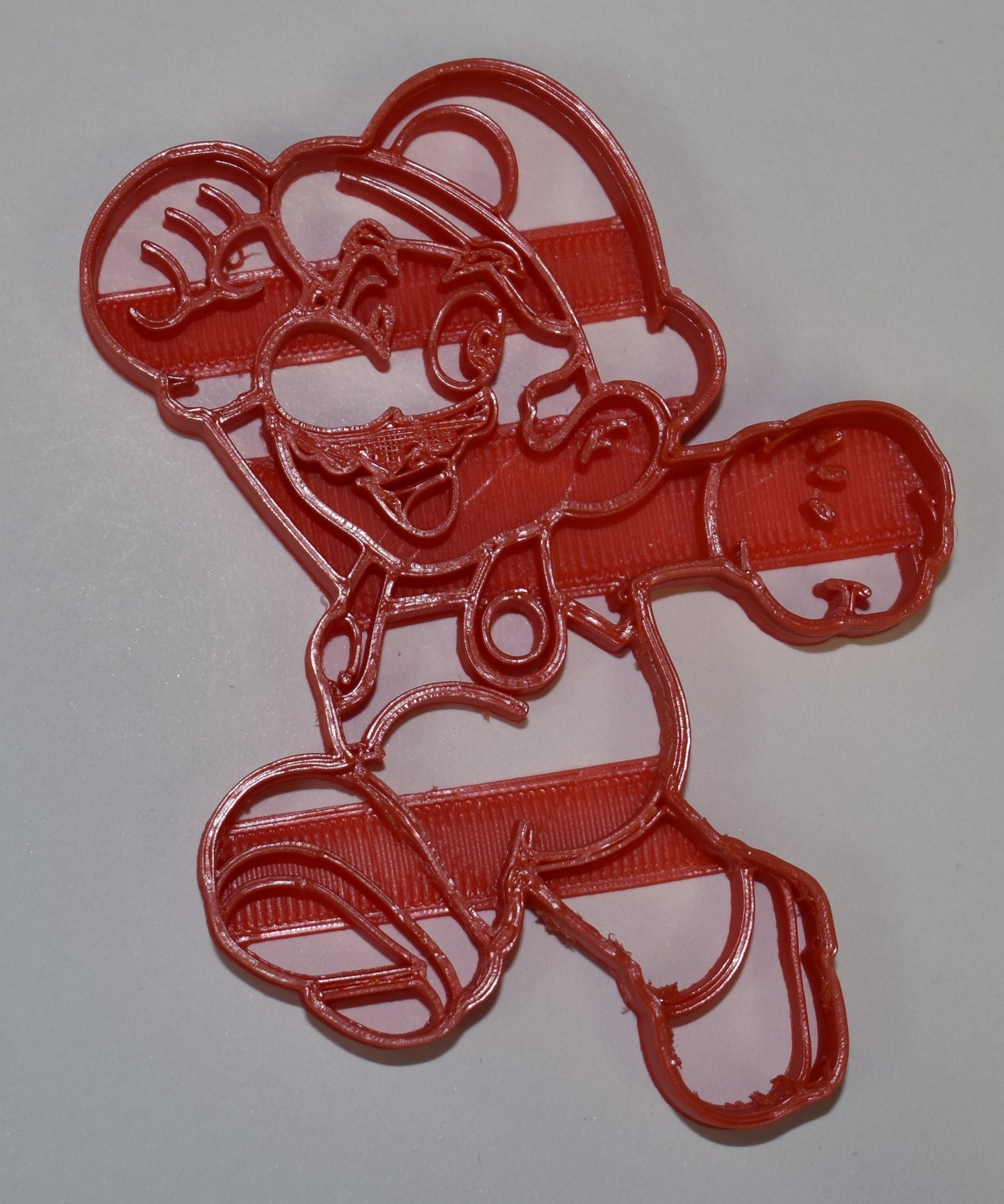 Super Mario Jumping Mario Brothers Nintendo Video Game Cookie Cutter USA PR590