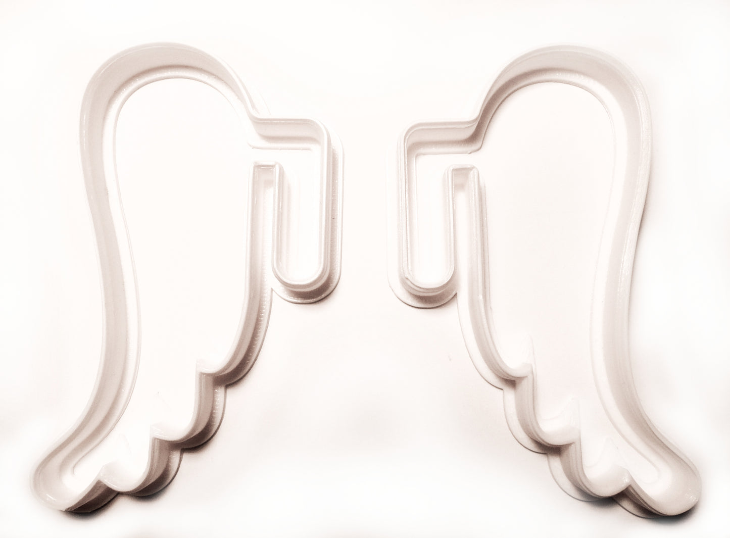Angel Wings Set Of 2 Hanging Mug Cup Coffee Hot Cocoa Cookie Cutter USA PR994