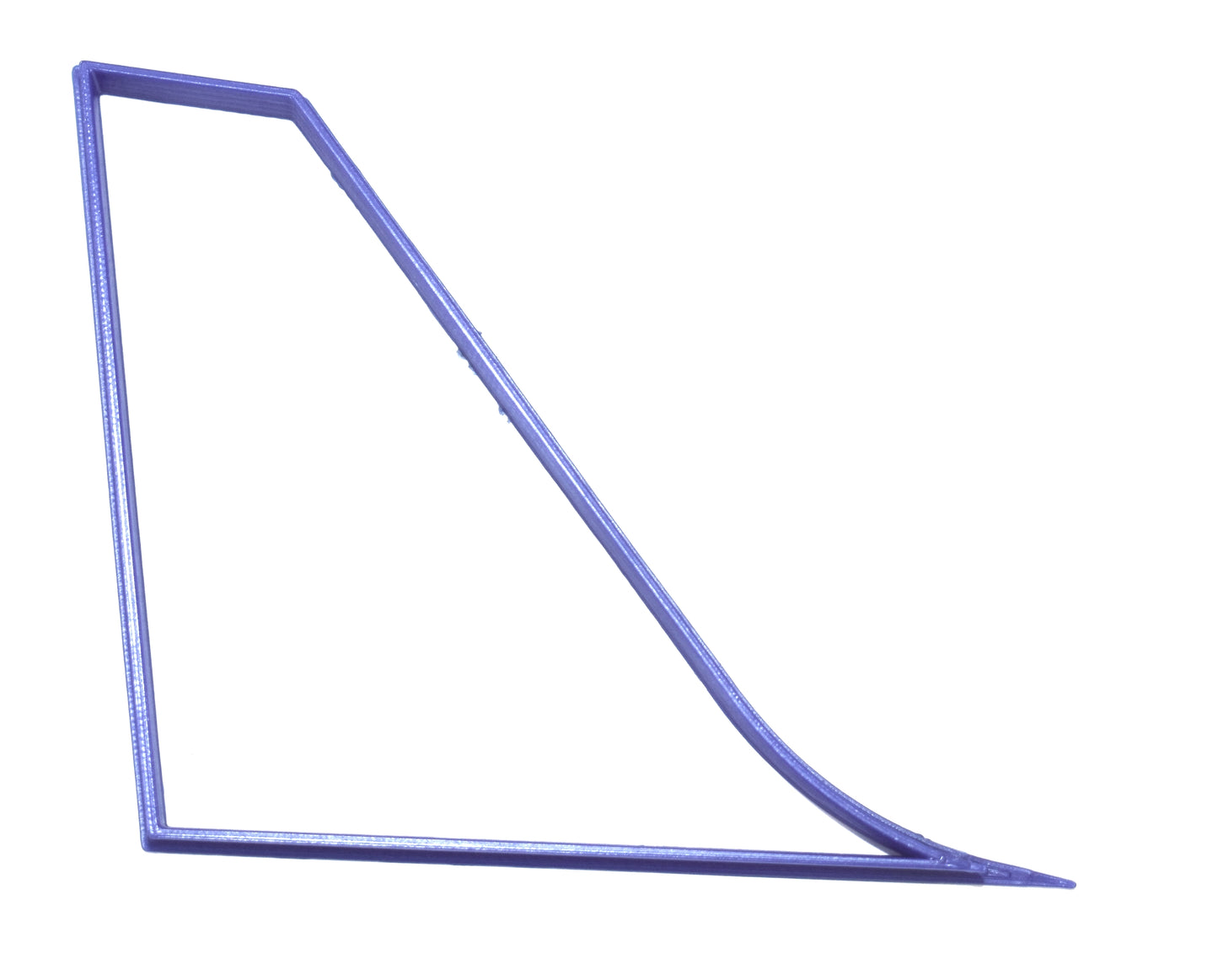 Airplane Tail Fin Vertical Stabilizer Flying Cookie Cutter Made in USA PR602