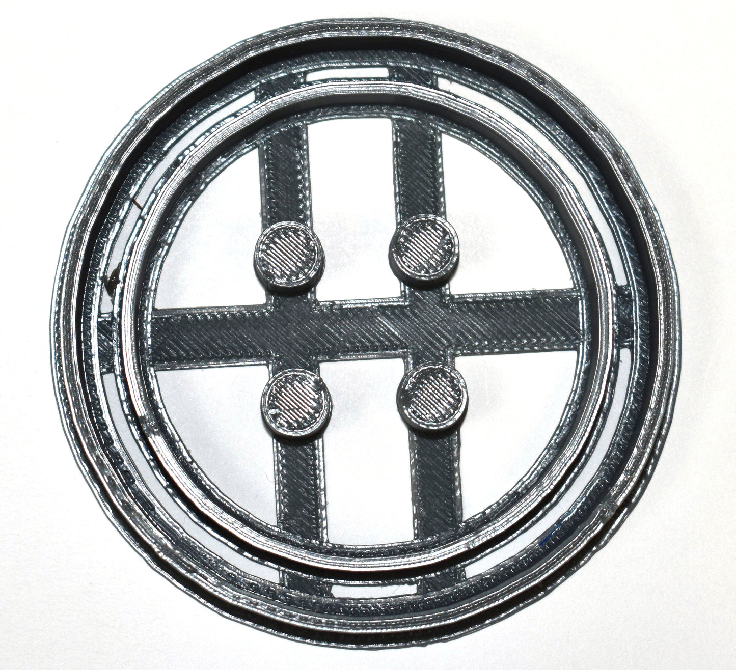 Button Fastener Buttonhole Clothing Fashion Sewing Cookie Cutter USA PR638