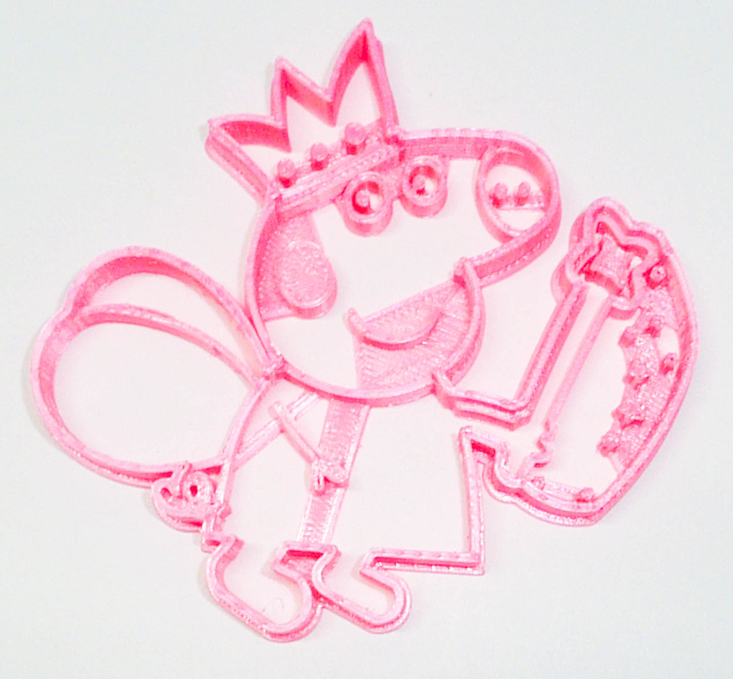 Peppa Pig Fairy Cartoon Kids TV Show Cookie Cutter Made In USA PR2236