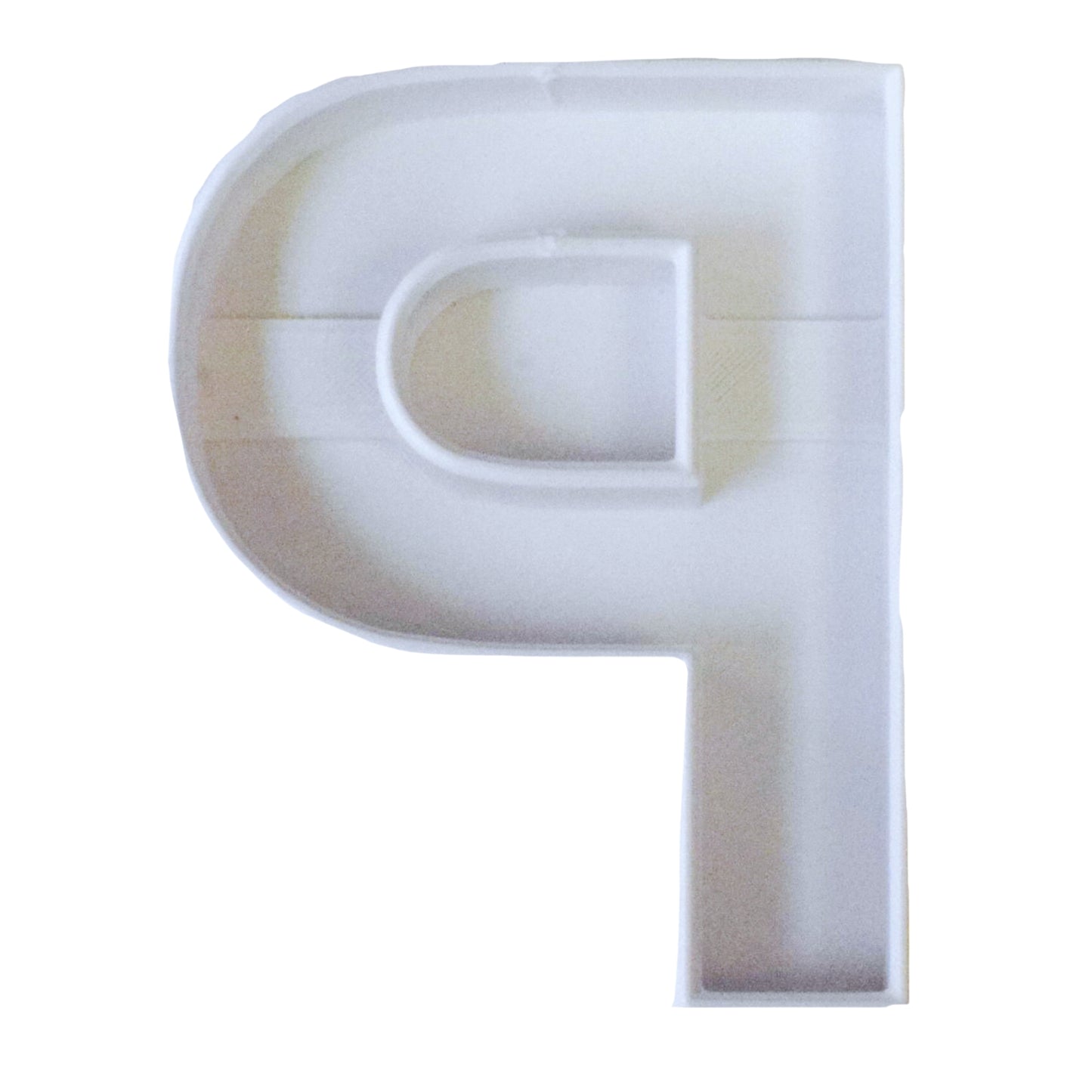 Letter P Initial Alphabet Letters Cookie Cutter Baking Tool USA PR107P