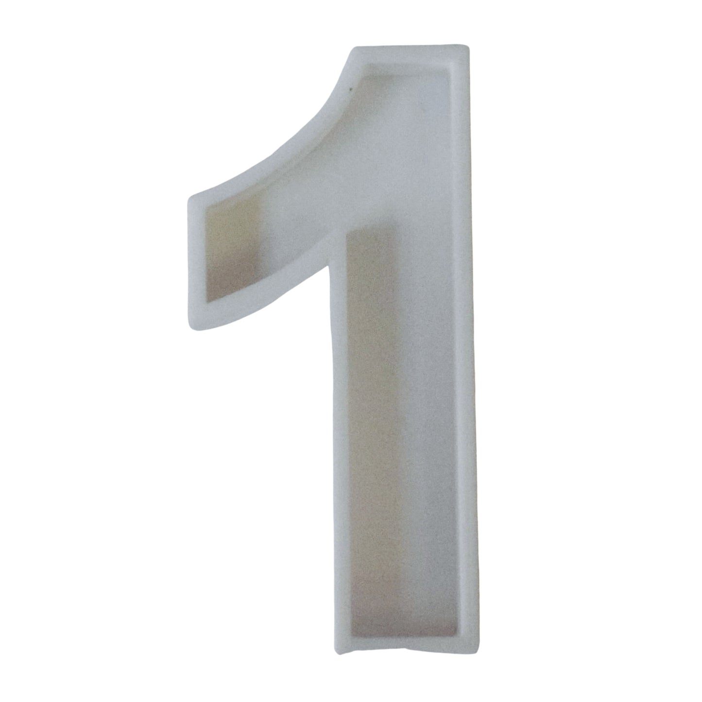 Number 1 One Cookie Cutter Baking Tool 3D Printed USA PR108-1