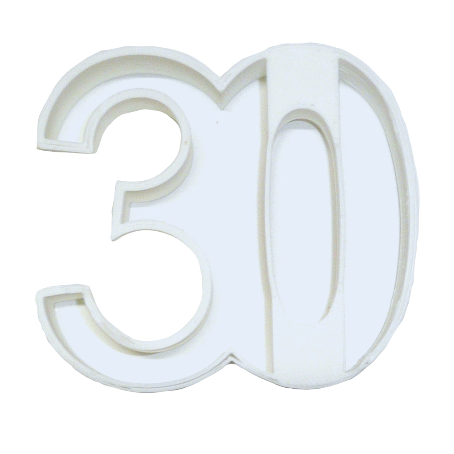 Number 30 Thirty Birthday Anniversary Sports Cookie Cutter USA PR108-30