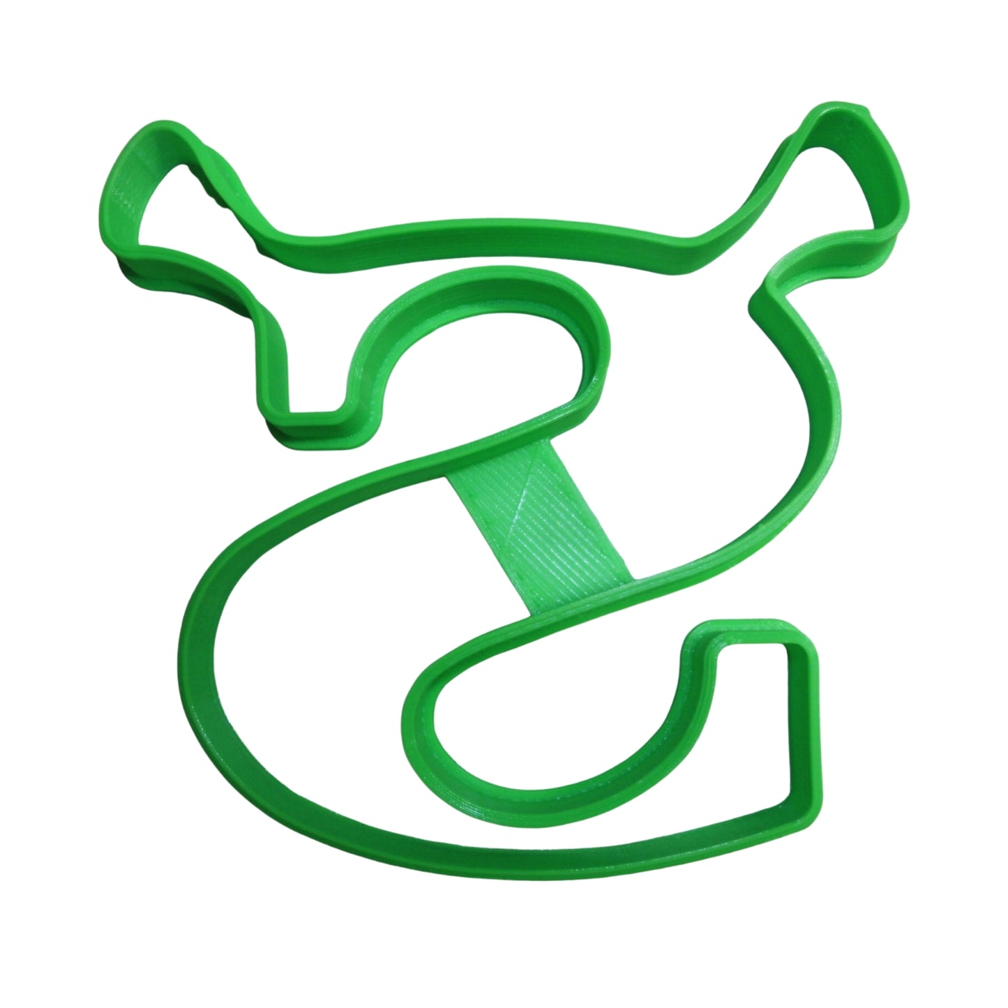 Shrek Logo Horns Green Ogre Monster Creature Kids Movie Cookie Cutter USA PR2528