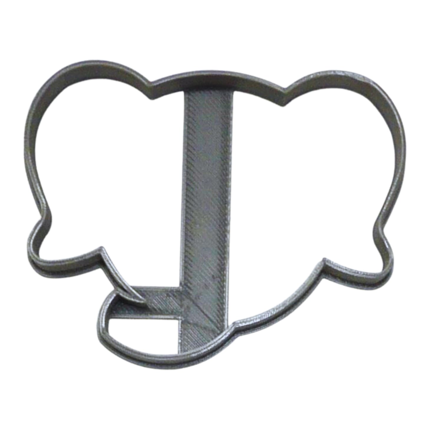 Elephant Outline Face Head Zoo Animal African Safari Cookie Cutter USA PR2624