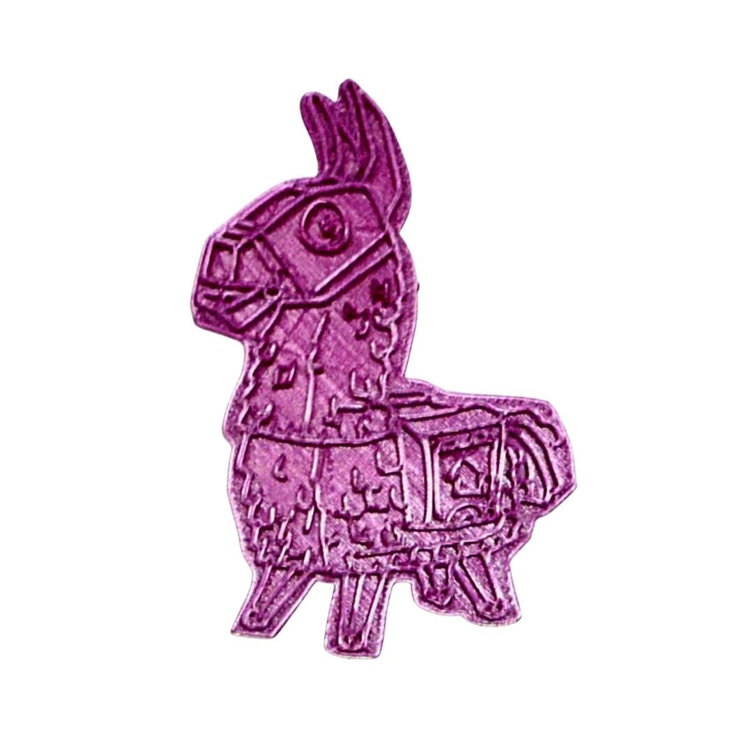 Llama Donkey Fortnite Video Game Cookie Stamp Embosser USA PR2846