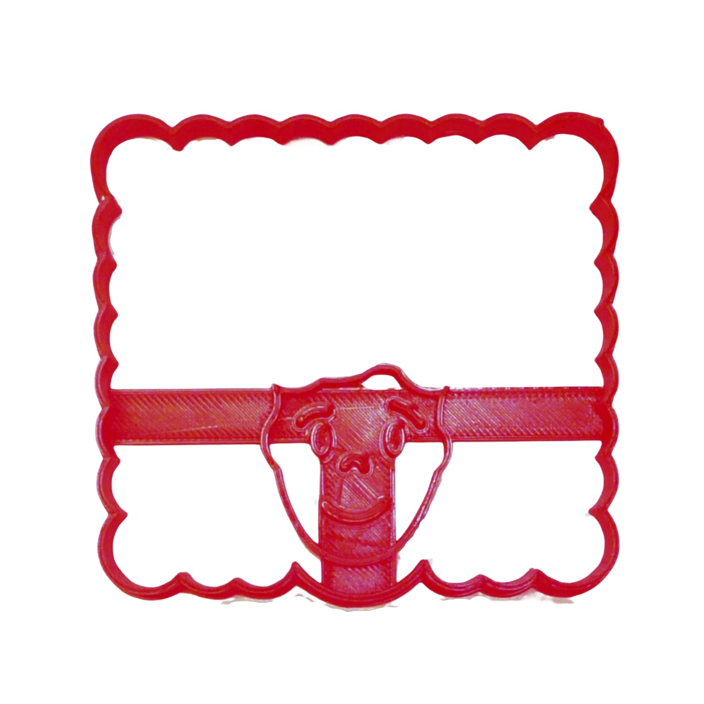 Face With Square Afro Curly Natural Hair Hairstyle Cookie Cutter USA PR3518