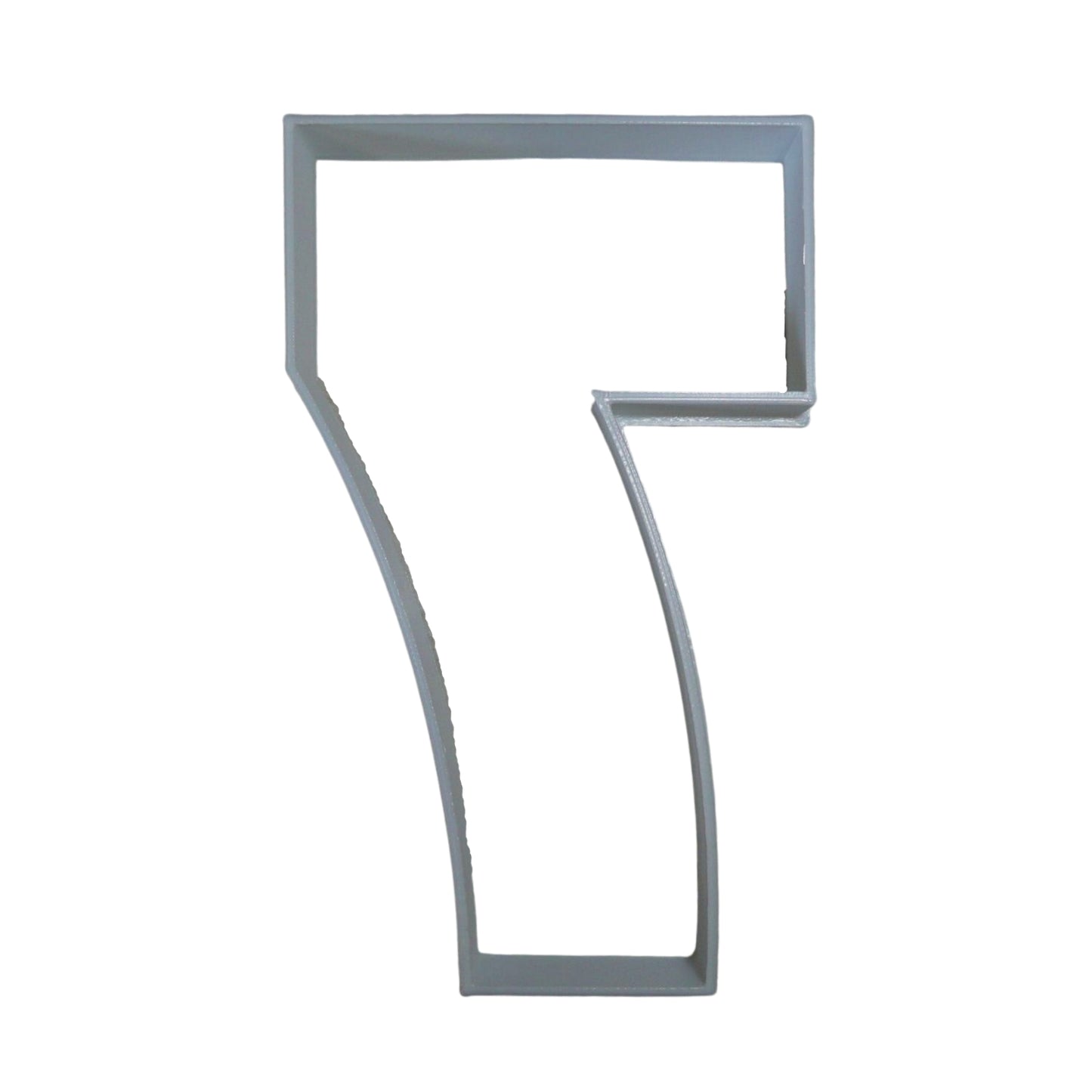 Number Seven 7 Birthday Anniversary Large Size 4" Cookie Cutter USA PR3807