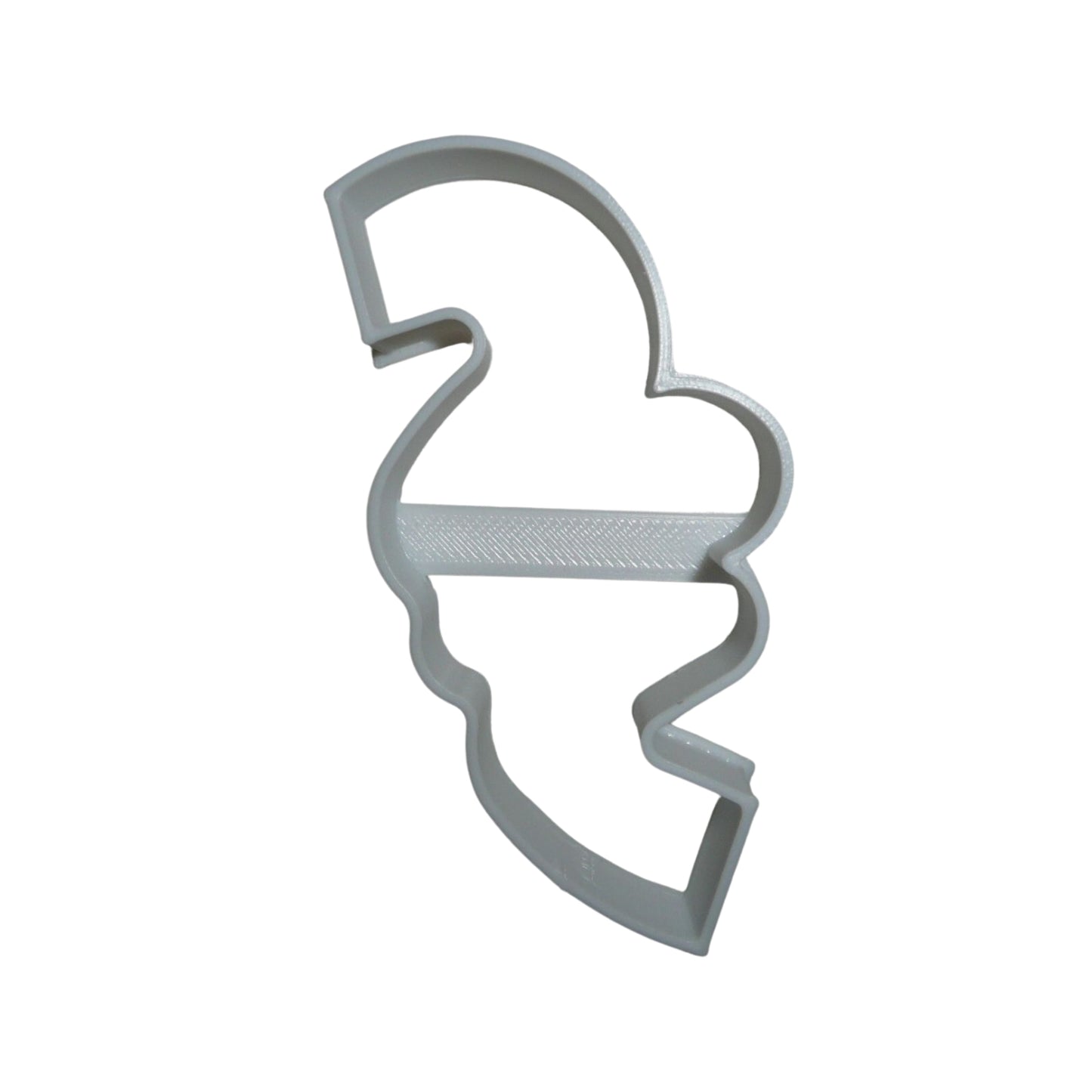 Confetti Swirl Streamer Outline Birthday Wedding Cookie Cutter USA PR3829