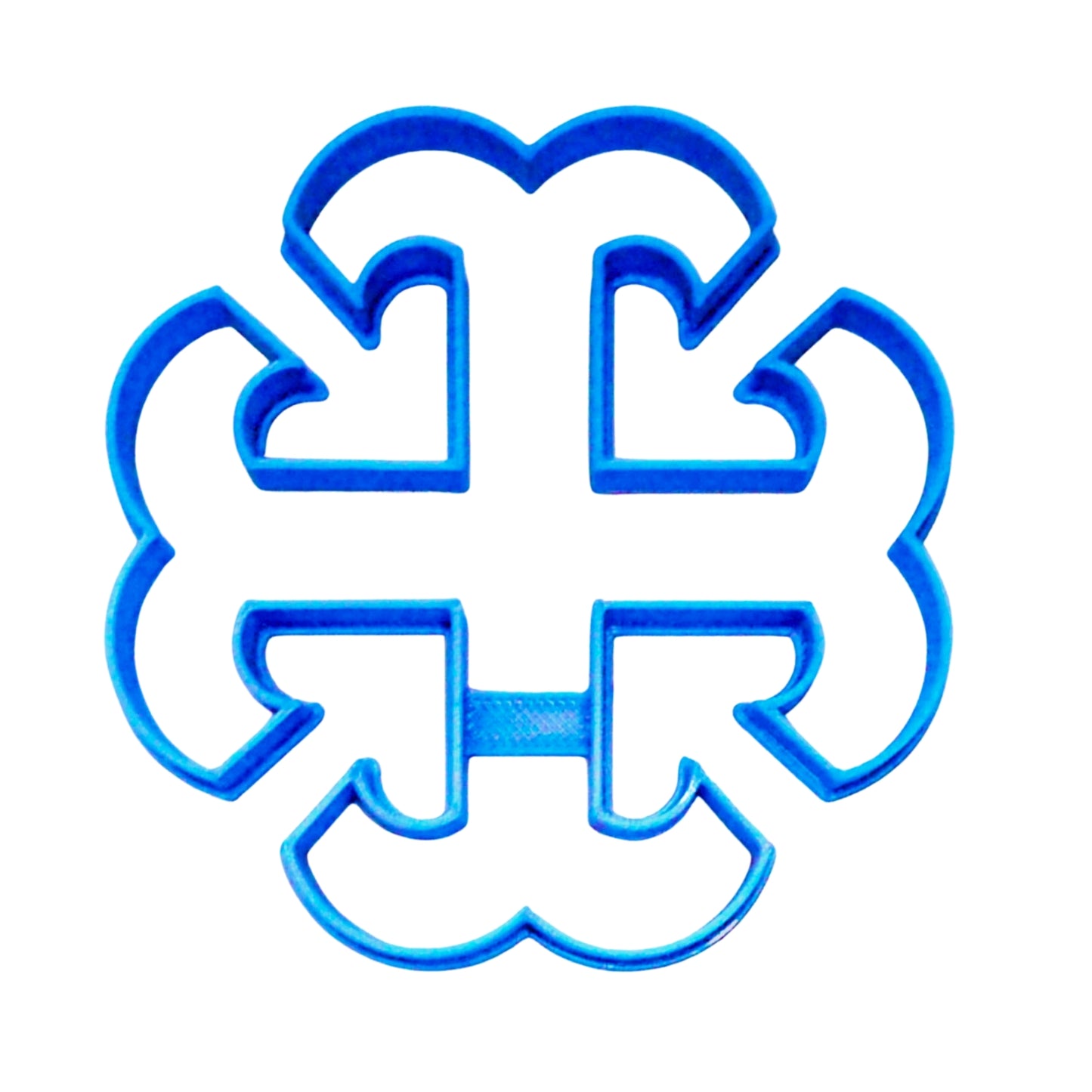 French Cross Outline 4.25 Inch Sacred Religious Symbol Cookie Cutter USA PR3838