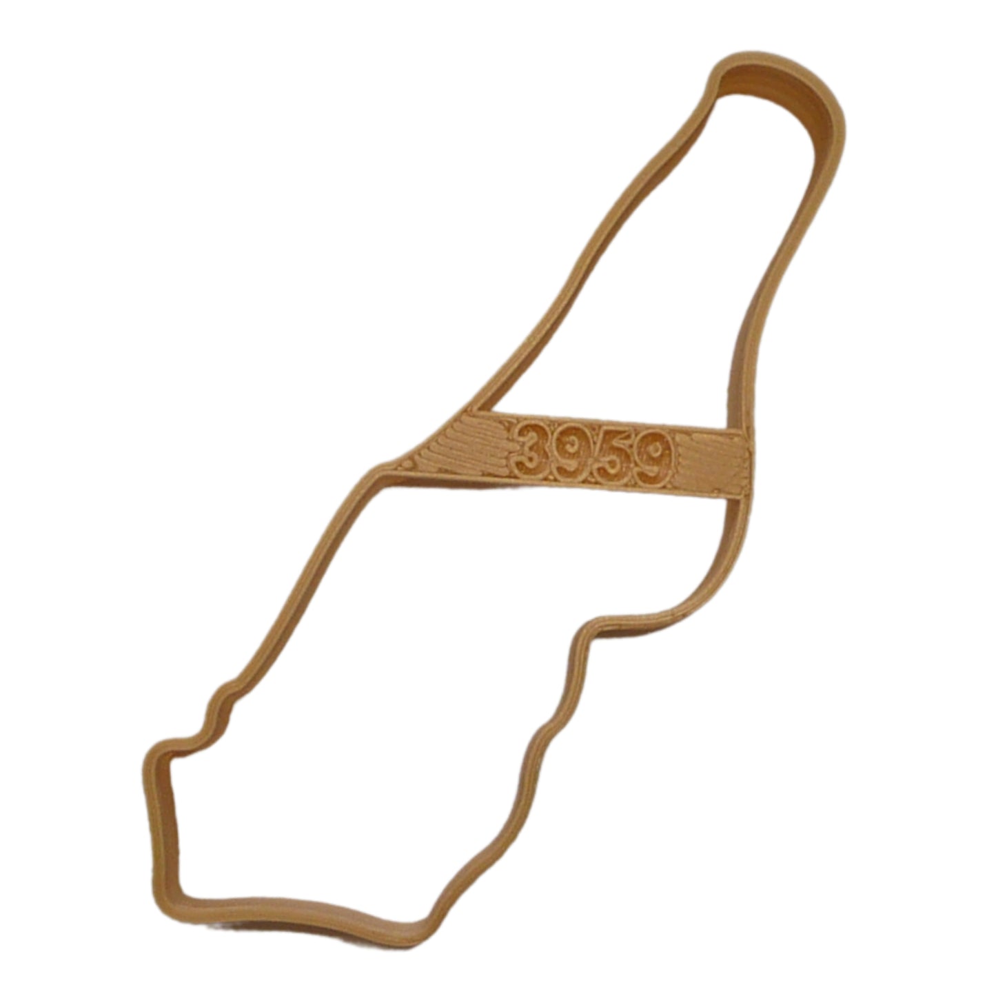 Las Piedras Puerto Rico Municipality Outline Cookie Cutter Made In USA PR3959