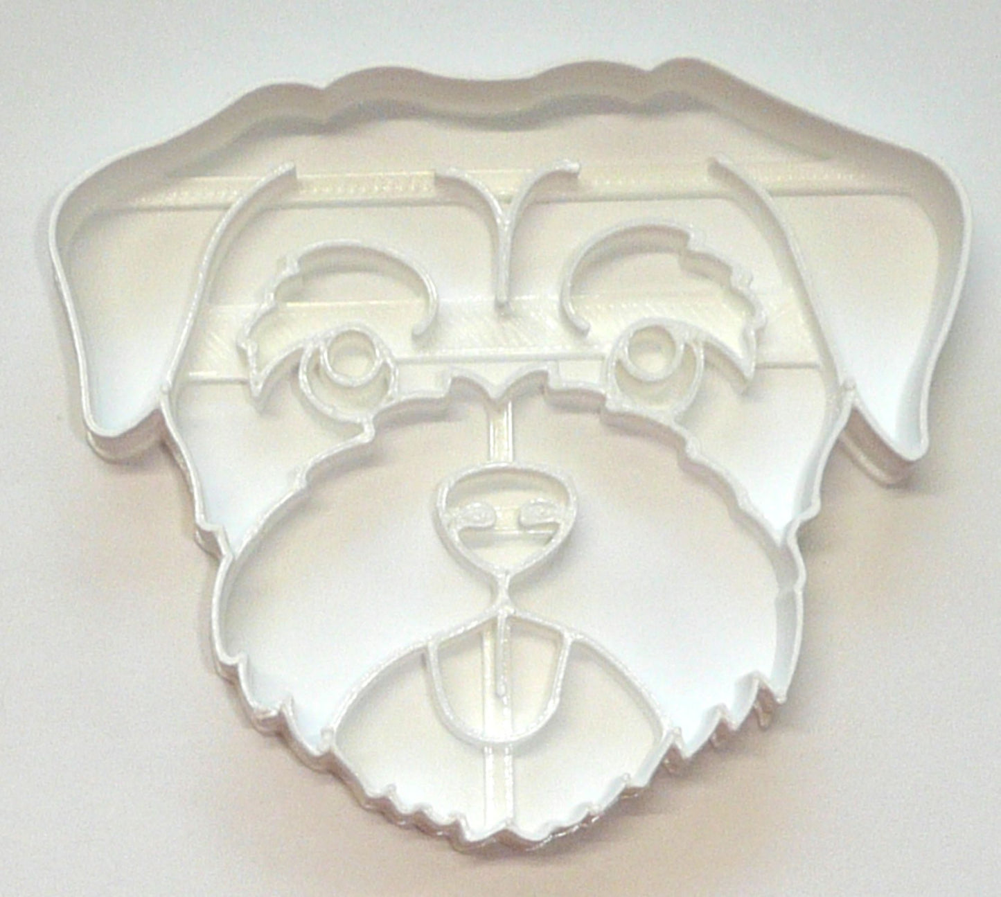 Border Terrier Dog Face Detailed High Energy Breed Cookie Cutter USA PR4024
