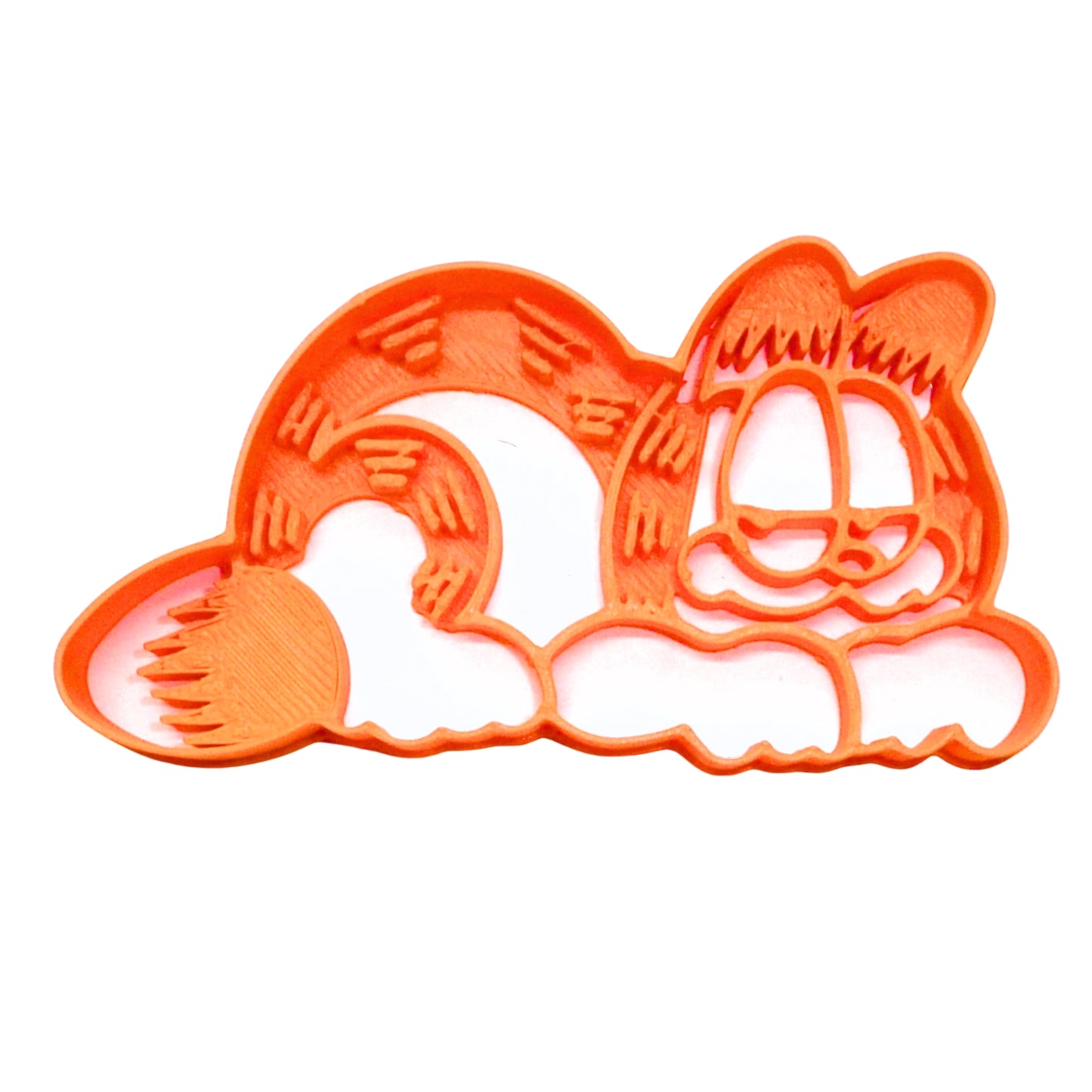 Garfield Laying Down Orange Cat Cartoon Comic Cookie Cutter USA PR4039