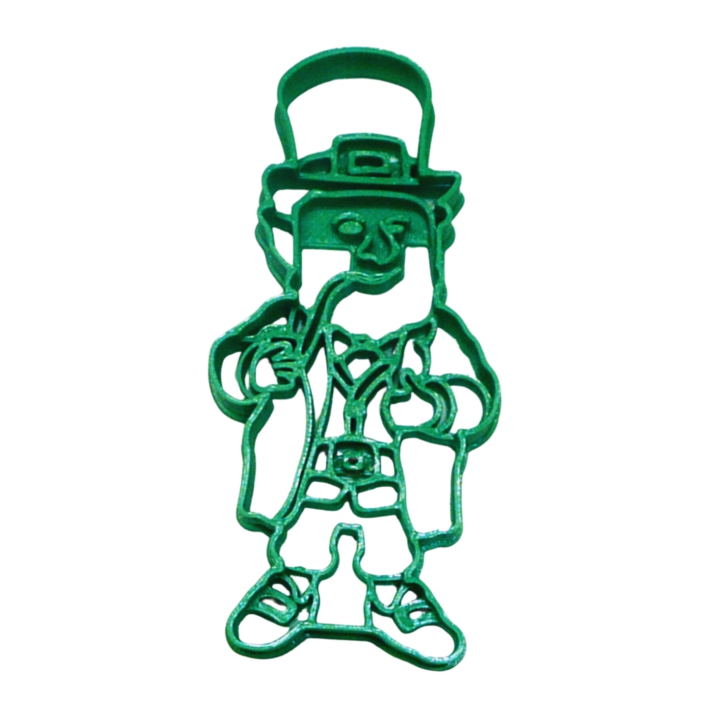 Leprechaun 2 With Pipe Irish St Patricks Day Cookie Cutter Made in USA PR4177