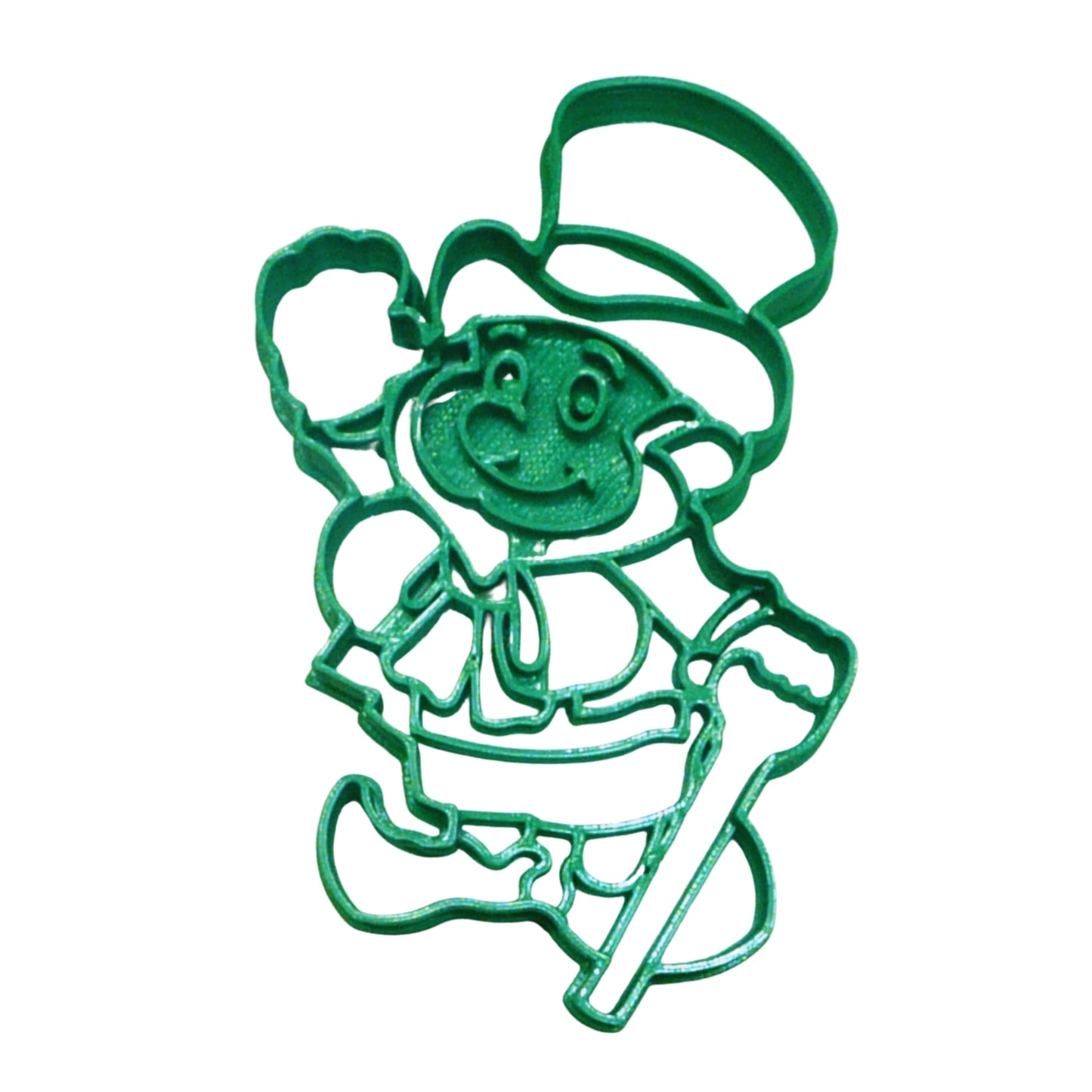 Leprechaun 3 Happy Waving St Patricks Day Cookie Cutter Made in USA PR4178