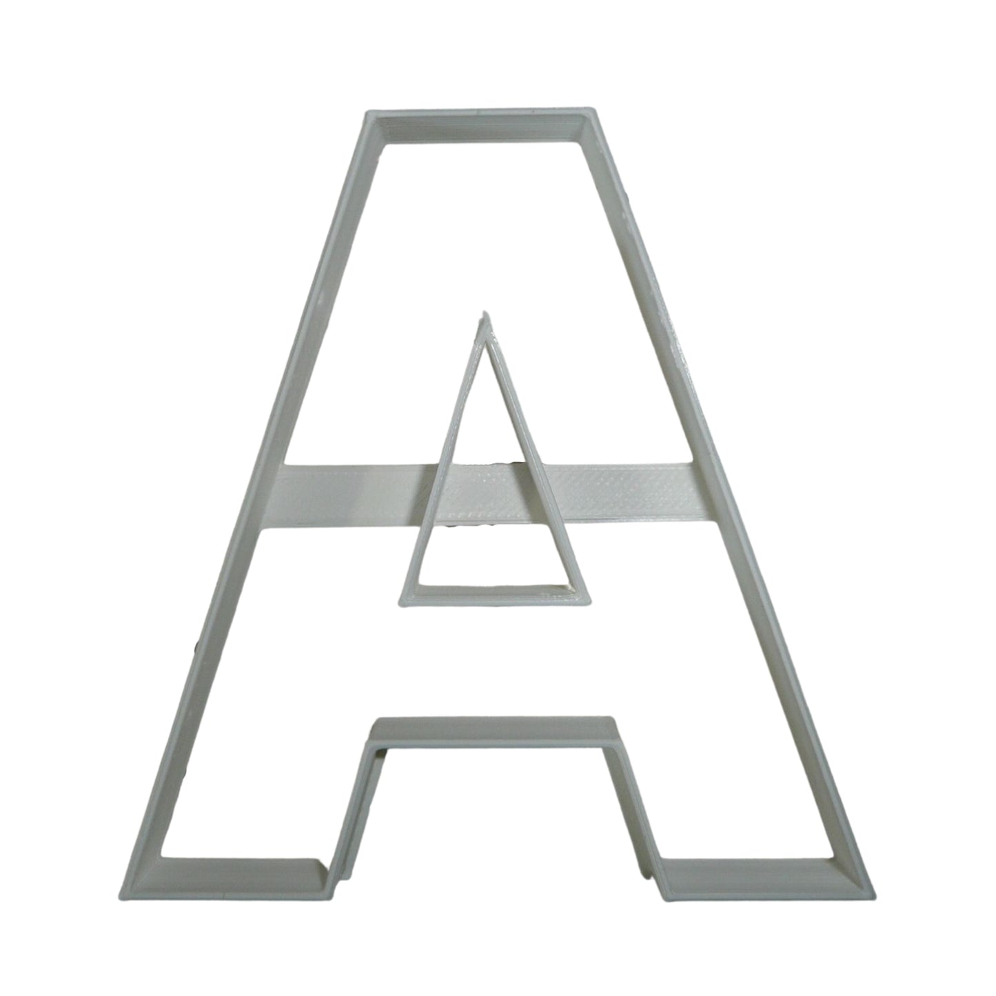 Letter A 4 Inch Uppercase Capital Block Font Cookie Cutter USA PR4214