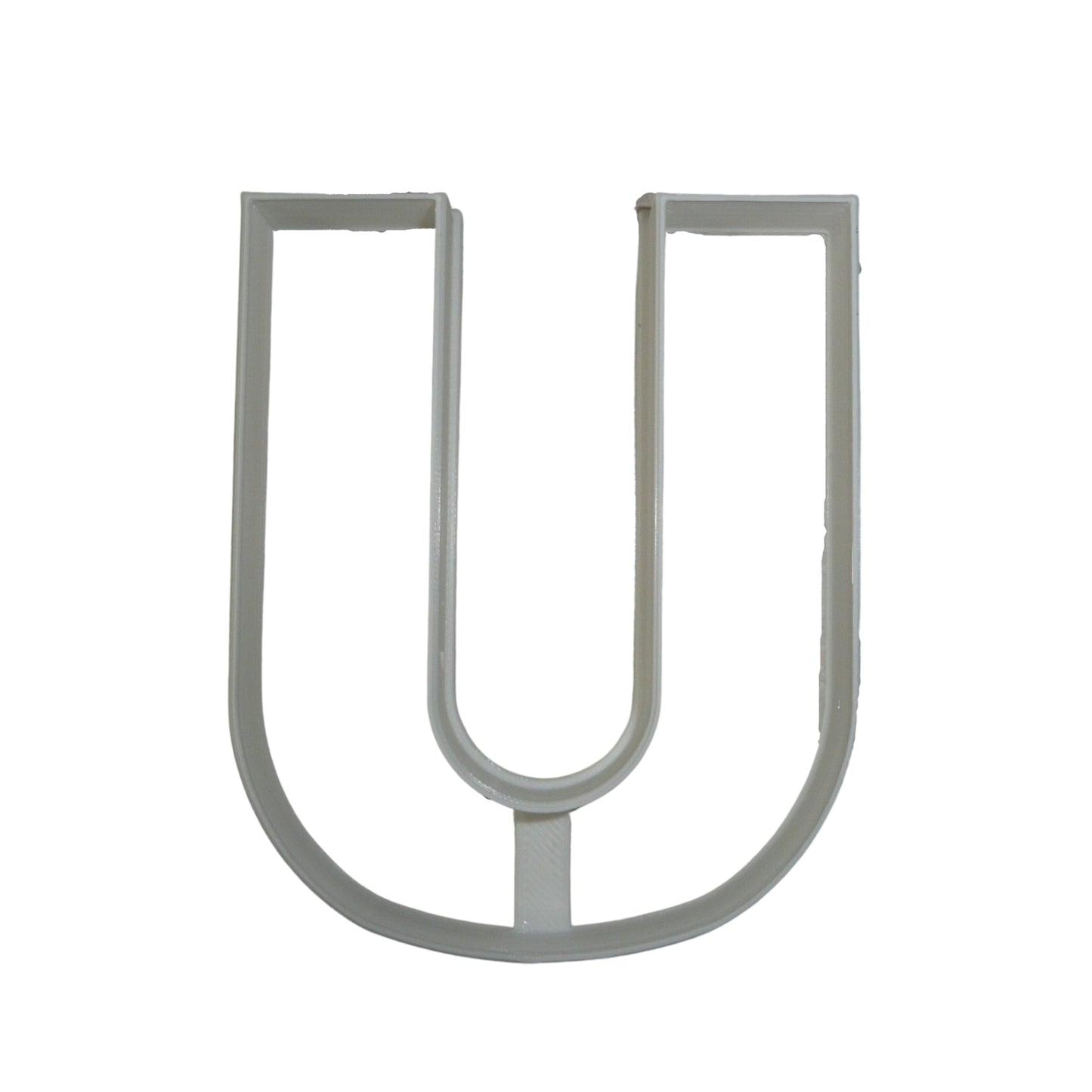 Letter U 4 Inch Uppercase Capital Block Font Cookie Cutter USA PR4234