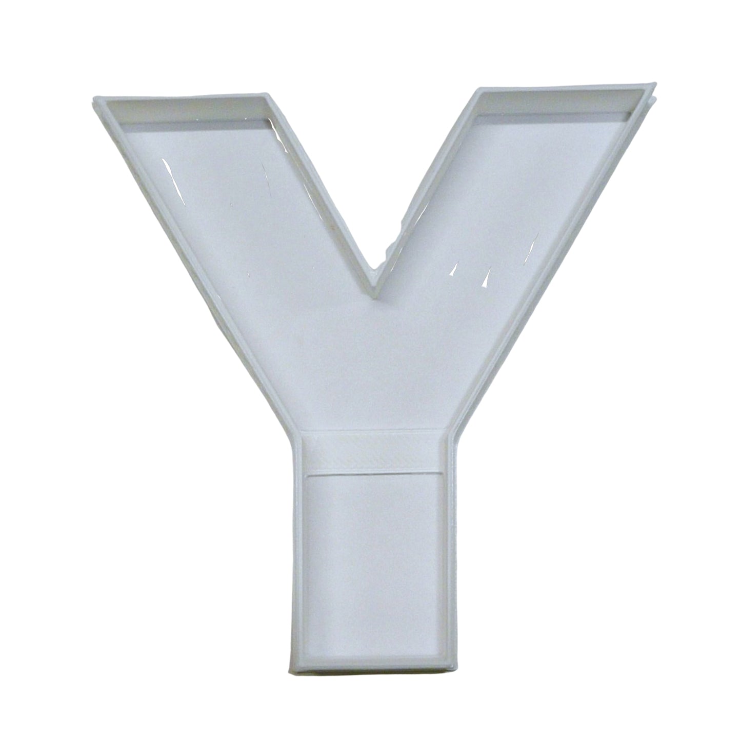 Letter Y 4 Inch Uppercase Capital Block Font Cookie Cutter USA PR4238