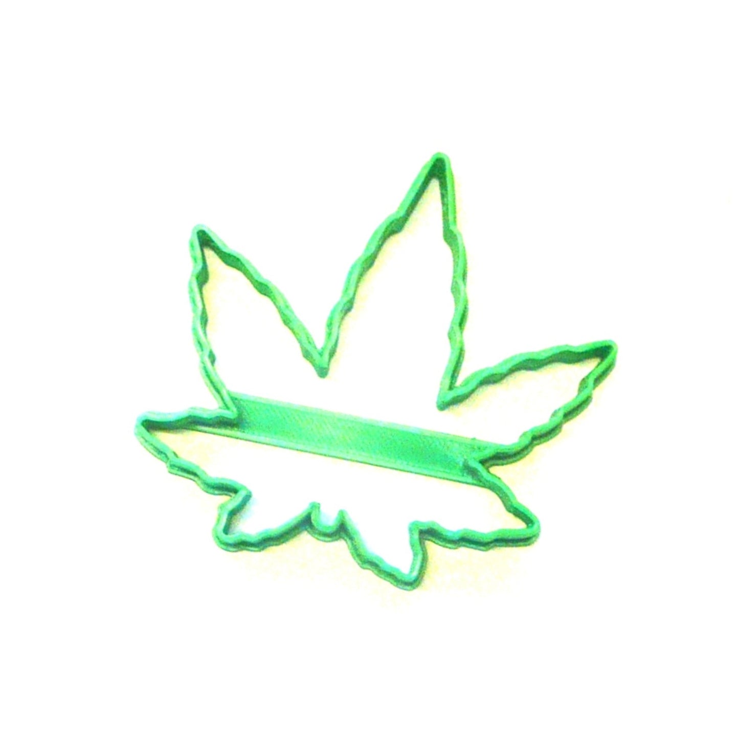 Cannabis Marijuana Hemp Fan Leaf 2.5 Inch Outline Cookie Cutter USA PR4293
