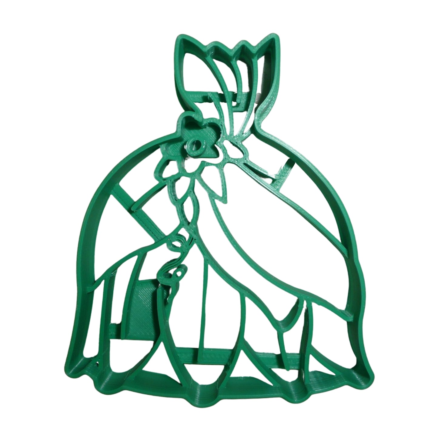 Princess Tiana Dress Movie Character Cookie Cutter Made in USA PR4414