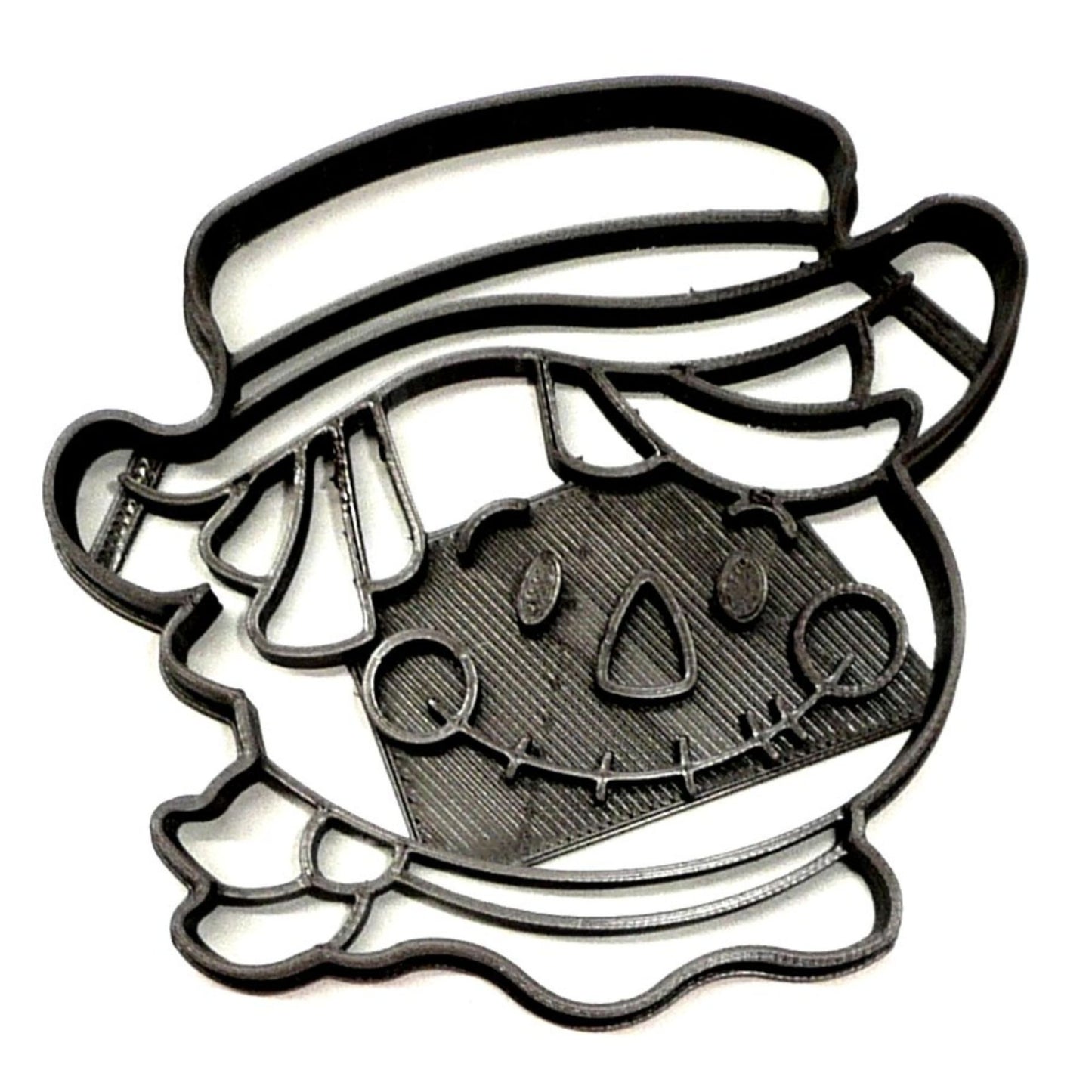 Scarecrow Boy Face Halloween Fall Season Cookie Cutter USA PR4418