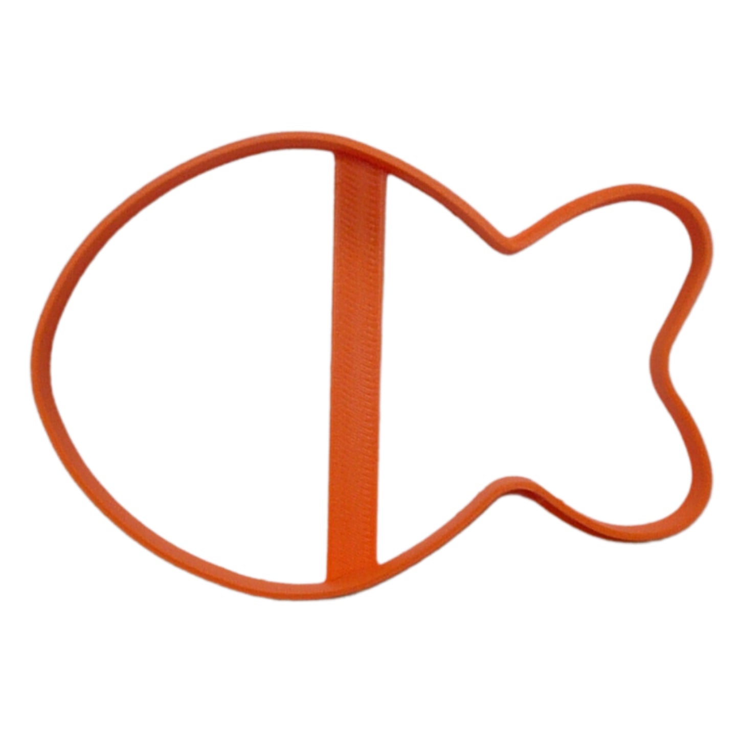 Orange Goldfish Cracker 4 Inch Outline Cookie Cutter Made In USA PR4968