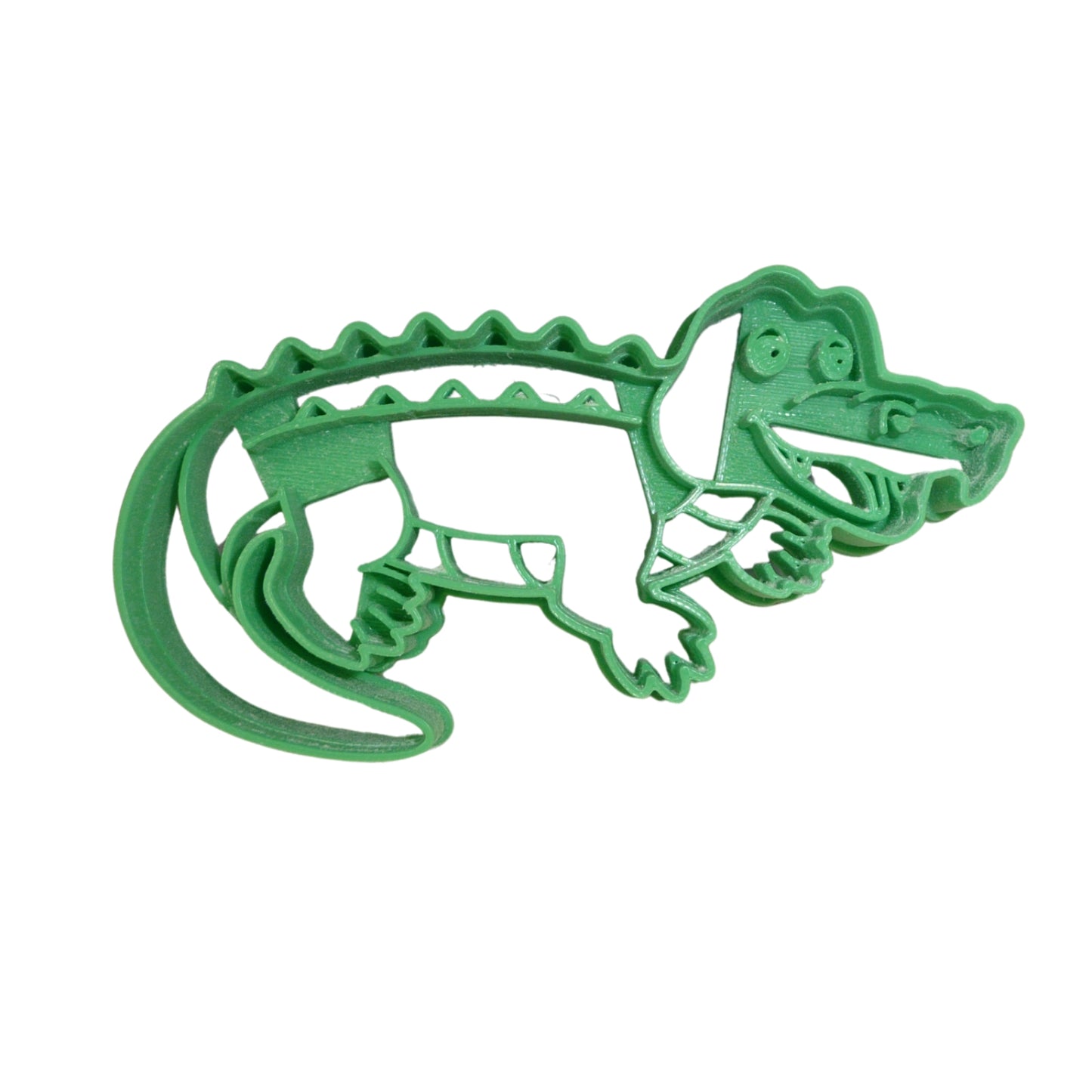 Cartoon Alligator Cookie Cutter Made In USA PR5503