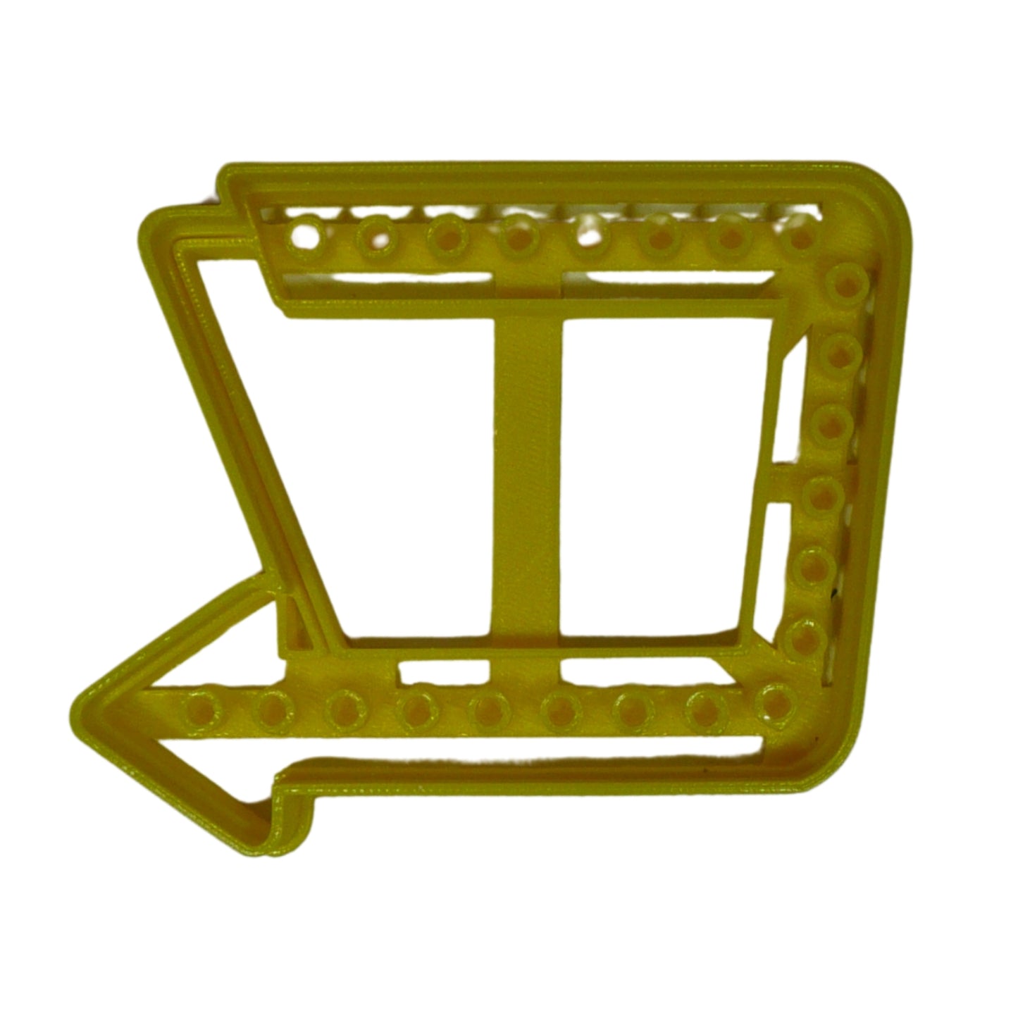 Retro Neon Arrow Sign Cookie Cutter Made In USA PR5515