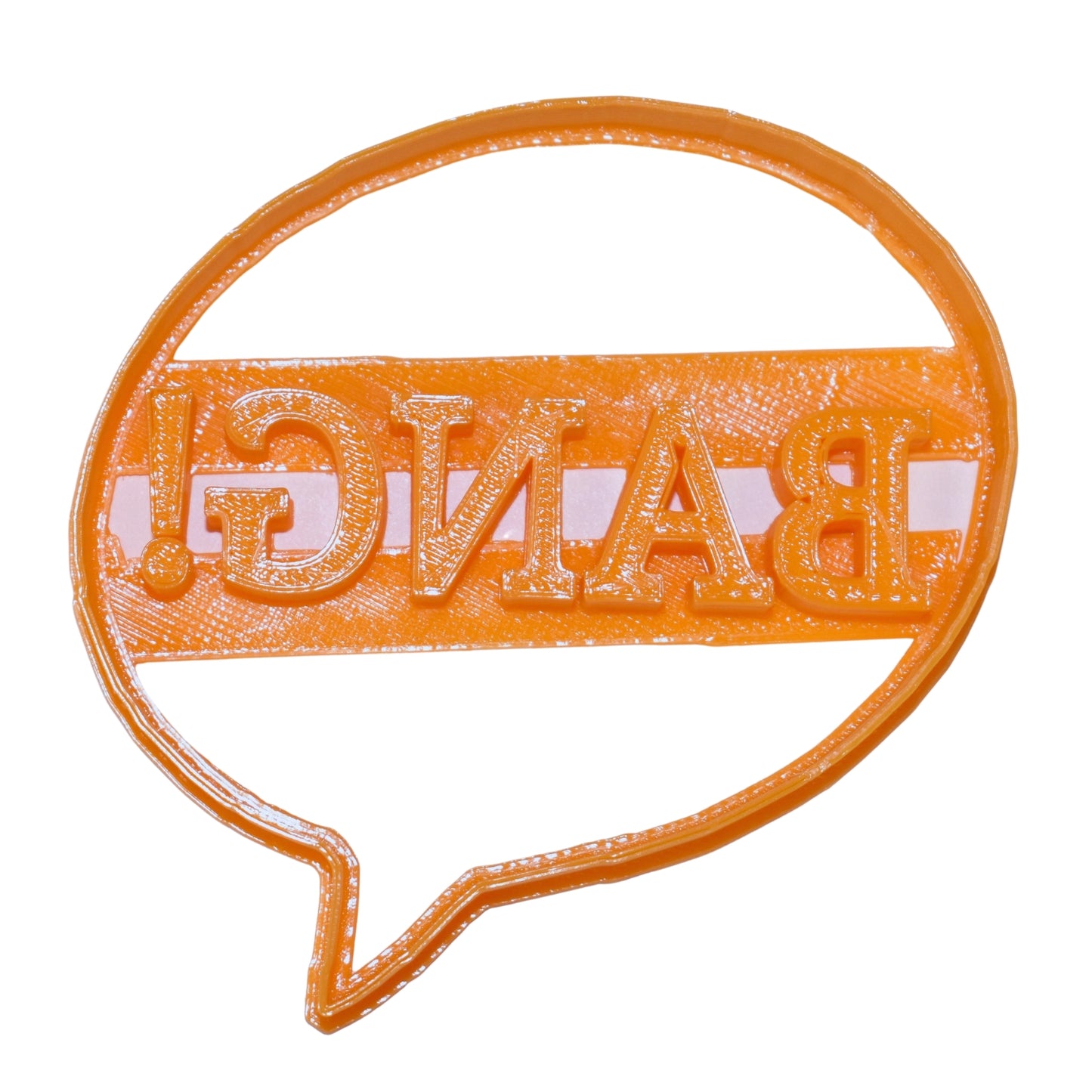 Word Balloon Bang Comic Books Cartoon Strips Graphics Cookie Cutter USA PR637