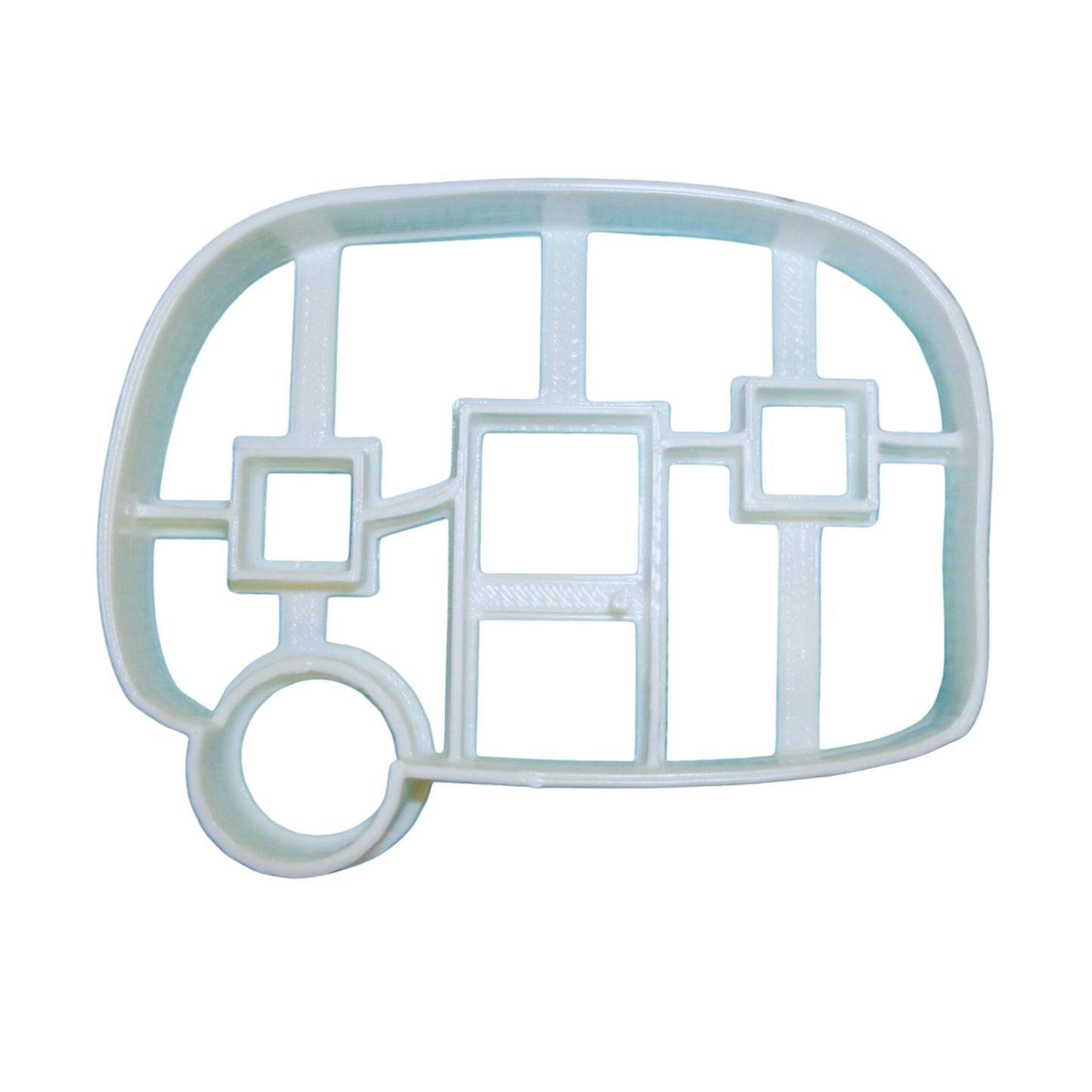 Camper Trailer Travel RV Adventure Camping Vintage Cookie Cutter USA PR831