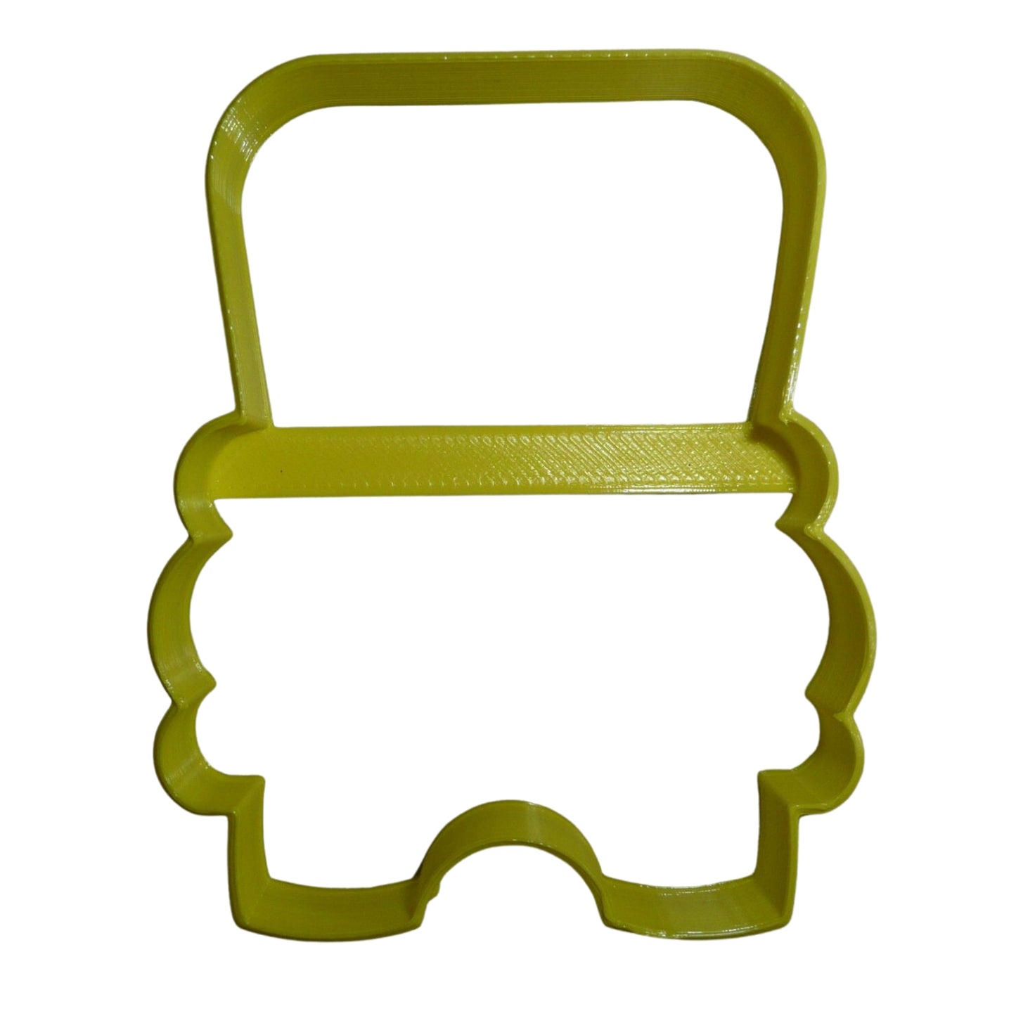 School Bus Front View Student Transportation Cookie Cutter USA PR836