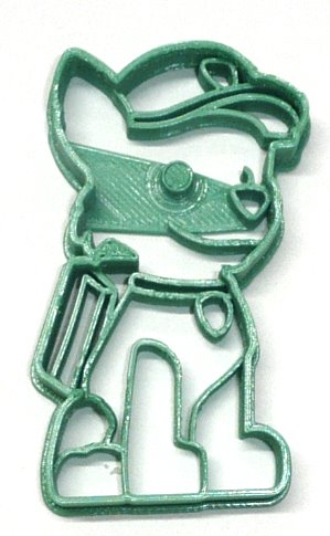 Rocky Paw Patrol Eco Rescue Pup Recycling Cookie Cutter Made in USA PR865