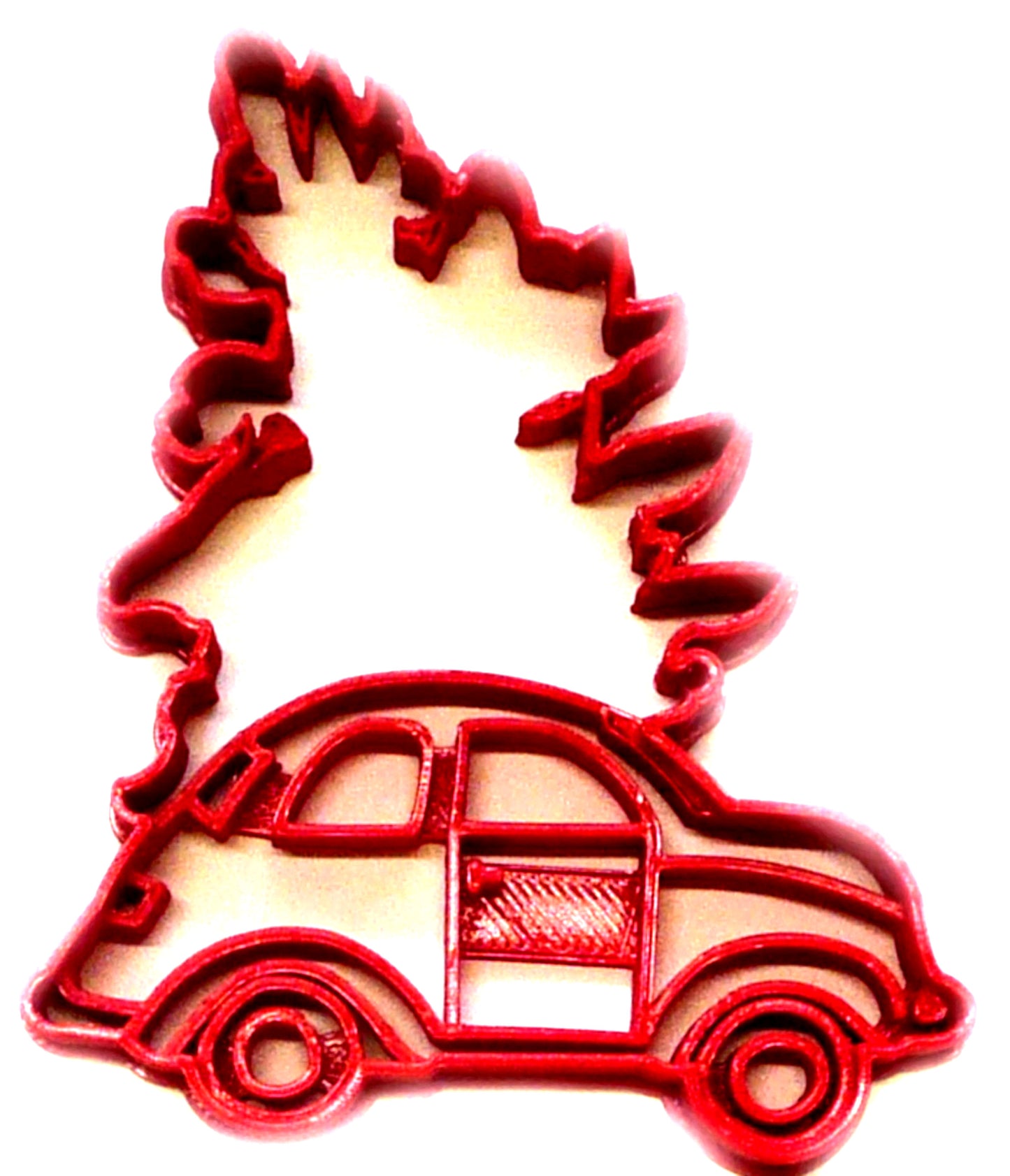 Beetle Car With Christmas Tree Cookie Cutter Made In USA PR2253