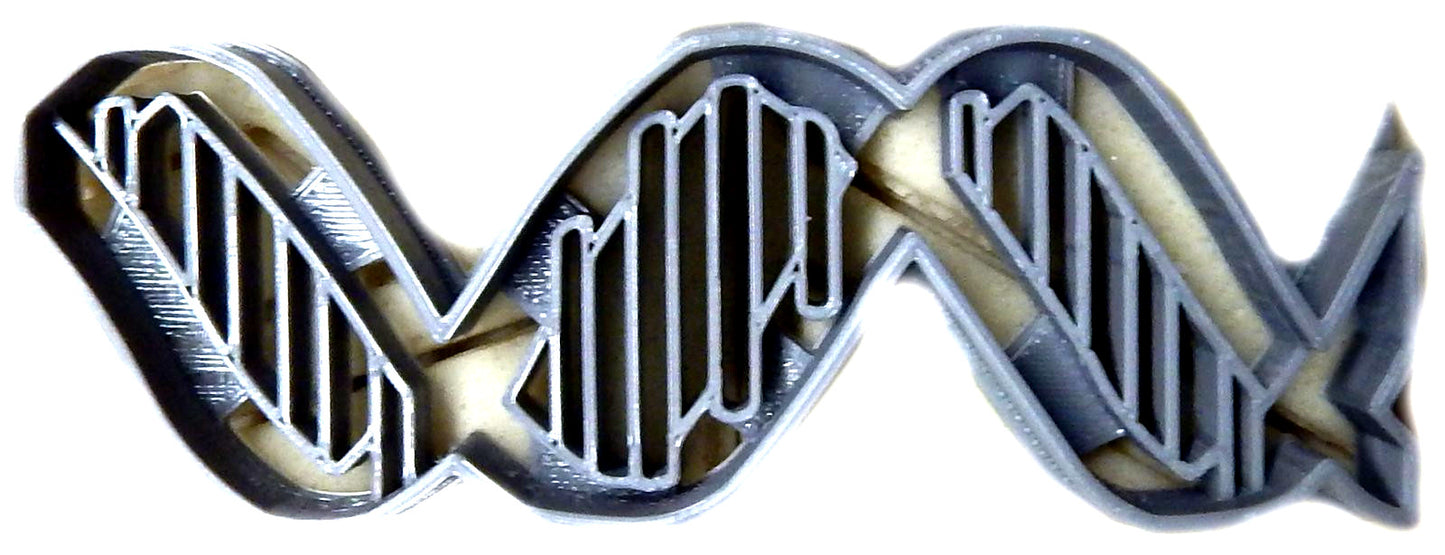 DNA Hereditary Material Genes Double Helix Cookie Cutter USA PR2146