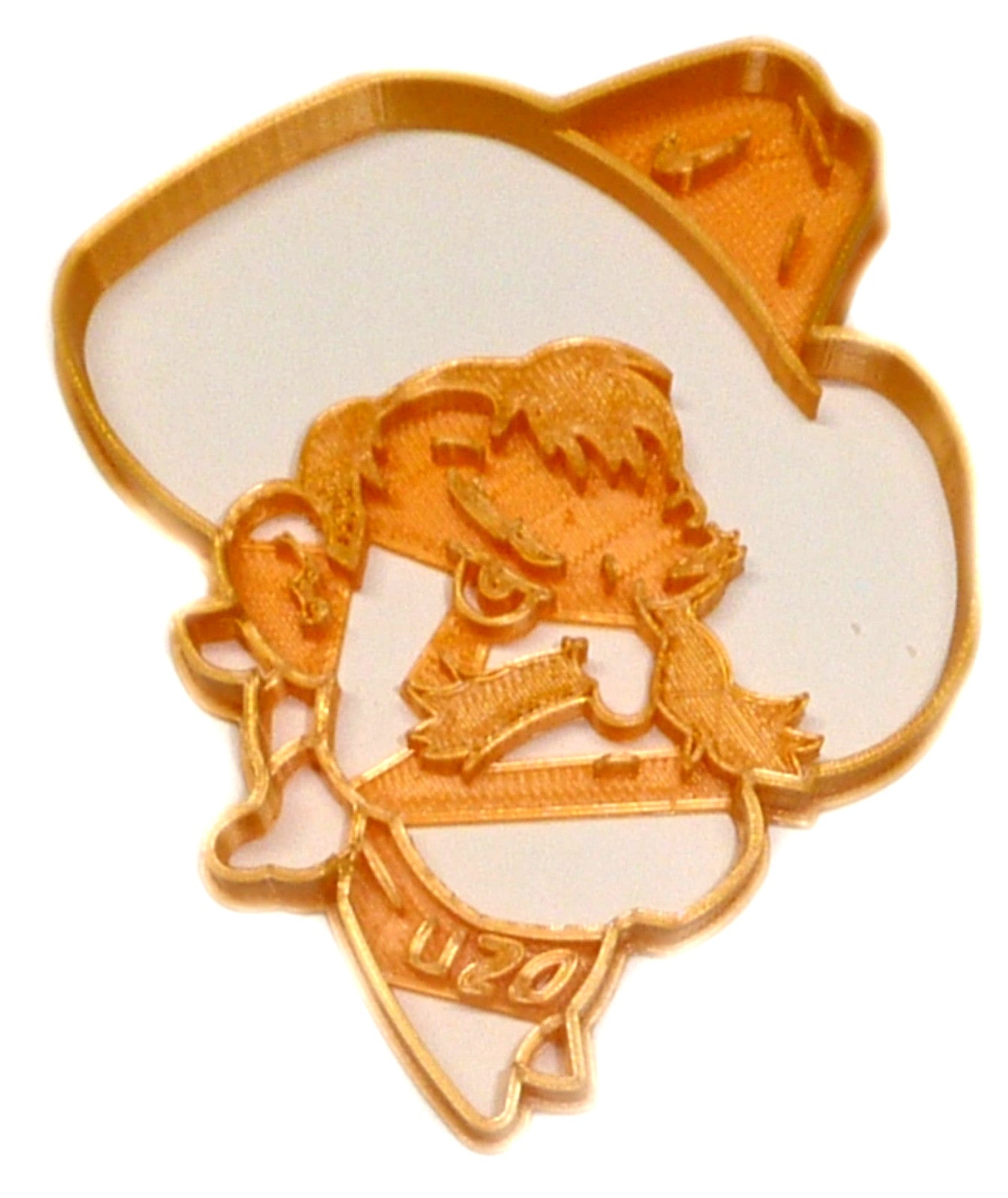 Pistol Pete OSU Oklahoma State University Cowboys Cookie Cutter USA PR2222