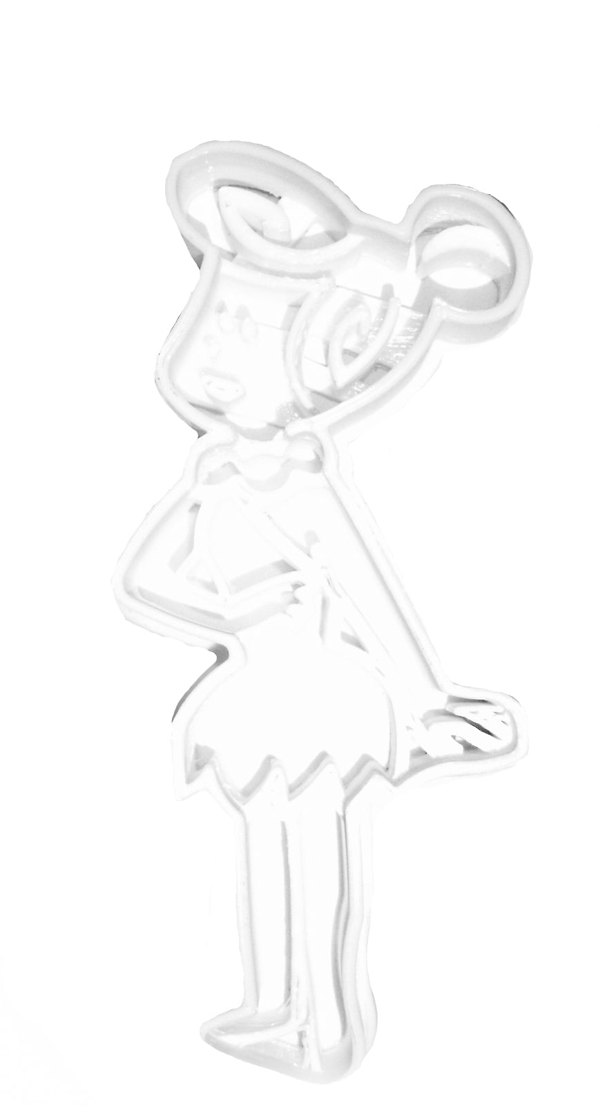 Wilma Flintstone Cartoon Character Cookie Cutter Made In USA PR2256