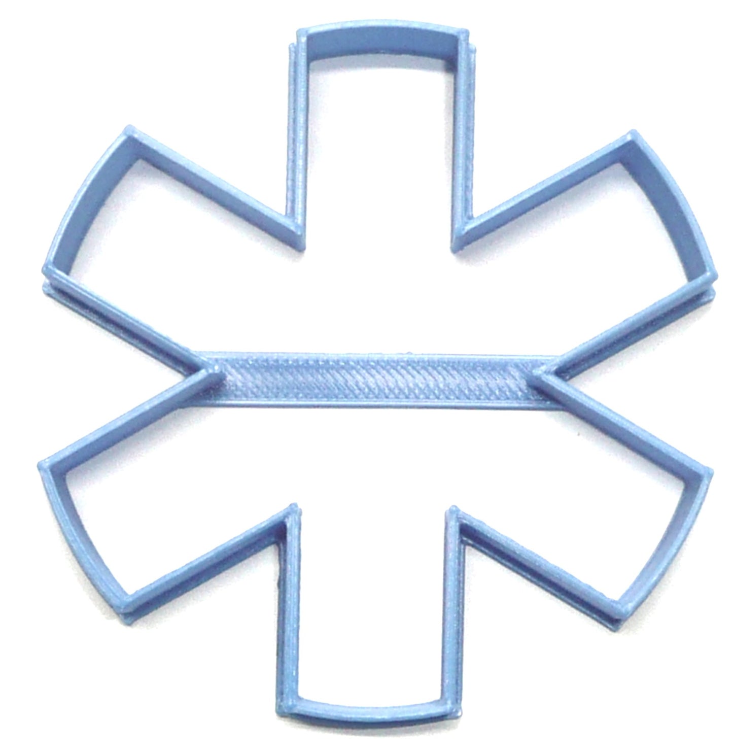 Medical Symbol or Asterisk Sign Text Star of Life Cookie Cutter USA PR4112