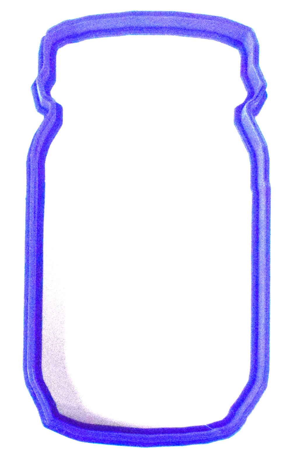 Mason Jar Outline Cookie Cutter Made In USA PR264