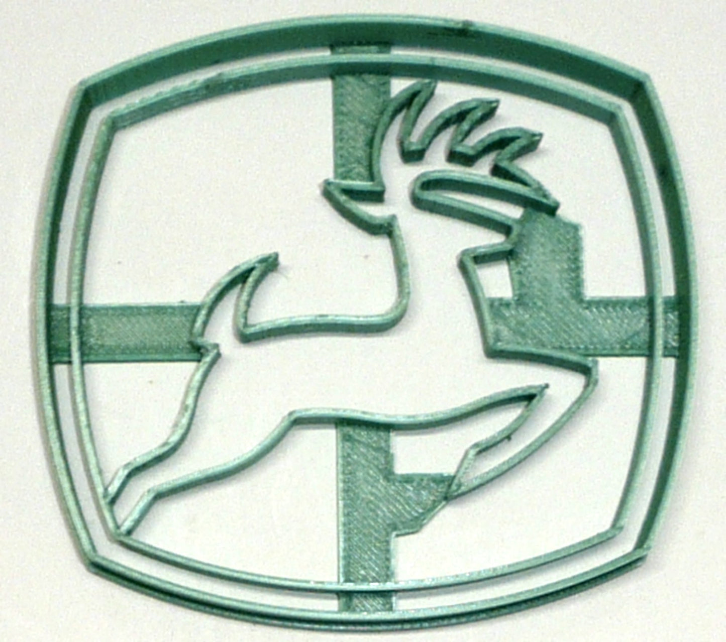 John Deere Logo Farm Tractor Heavy Equipment Cookie Cutter USA PR2990