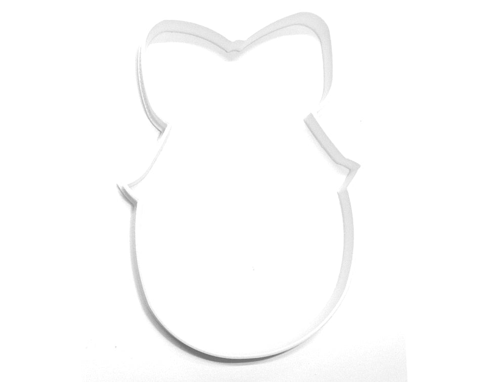 Egg With Bow Ribbon Decorative Spring Farm Easter Cookie Cutter USA PR2986