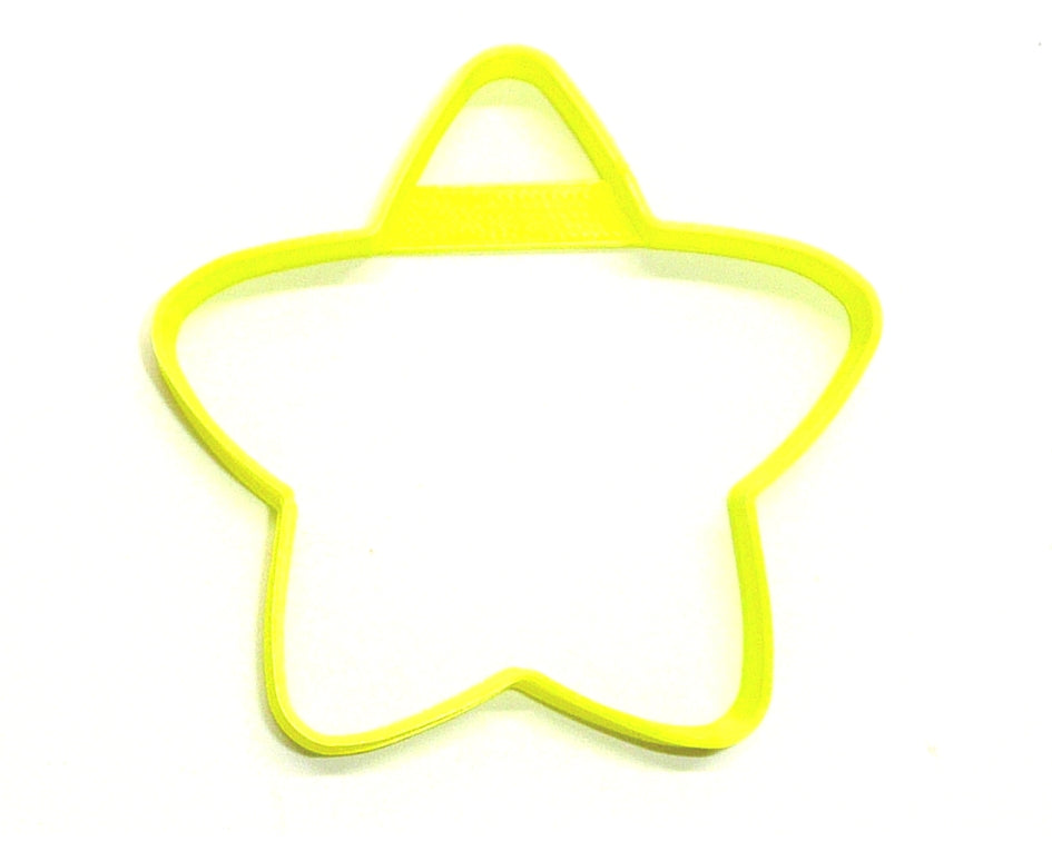 Star Shape With Rounded Corners Christmas Tree Topper Cookie Cutter USA PR2996