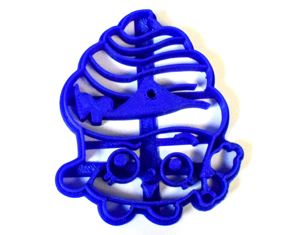 Shopkins World Cupcake Cartoon Cookie Cutter Baking Tool Made In USA PR502