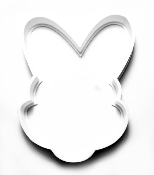 Easter Bunny Head Large Ears Outline Cookie Cutter Made in USA PR215