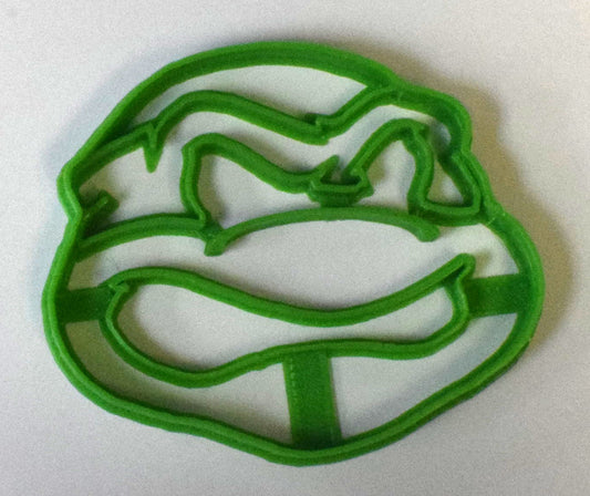 TMNT Teenage Mutant Ninja Turtles Turtle Face Cookie Cutter USA PR558