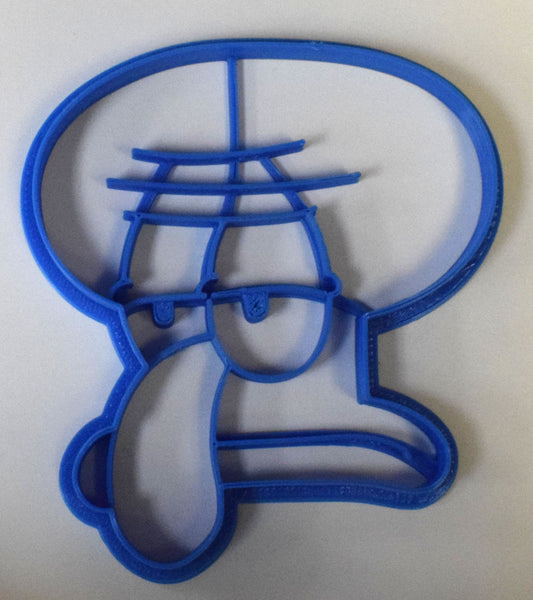 Squidward Spongebob Squarepants Cartoon Cookie Cutter Made in USA PR574