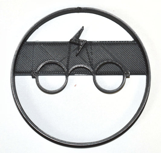 Harry Potter Wizard Lightning Bolt Book Novel Movie Cookie Cutter USA PR660