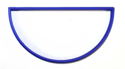 Half Circle Semi-Circle Shape Special Occasion Cookie Cutter Made in USA PR712